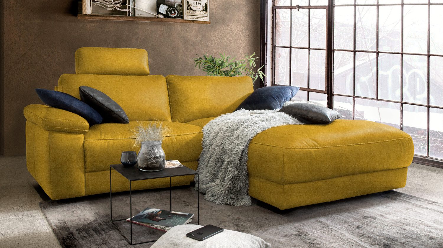 KAWOLA Ecksofa LOLA, Couch L-Form rechts günstig online kaufen