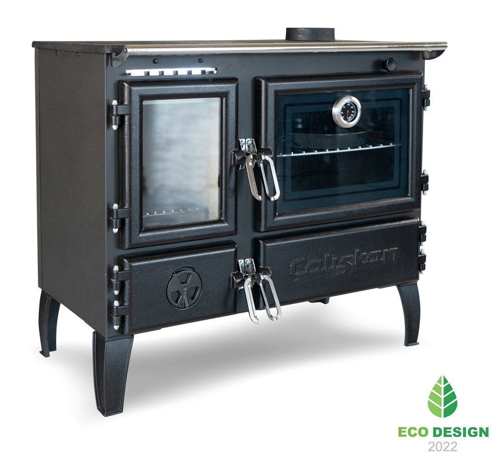 Caliskan Festbrennstoffherd Holzherd Modell 214, 6,42 kW