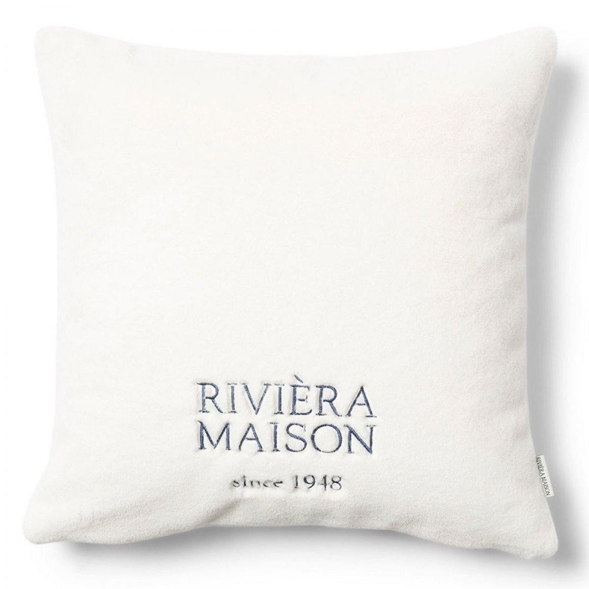 Rivièra Maison Kissenhülle Kissen Morillon Kunstpelz Weiß (50x50cm) günstig online kaufen