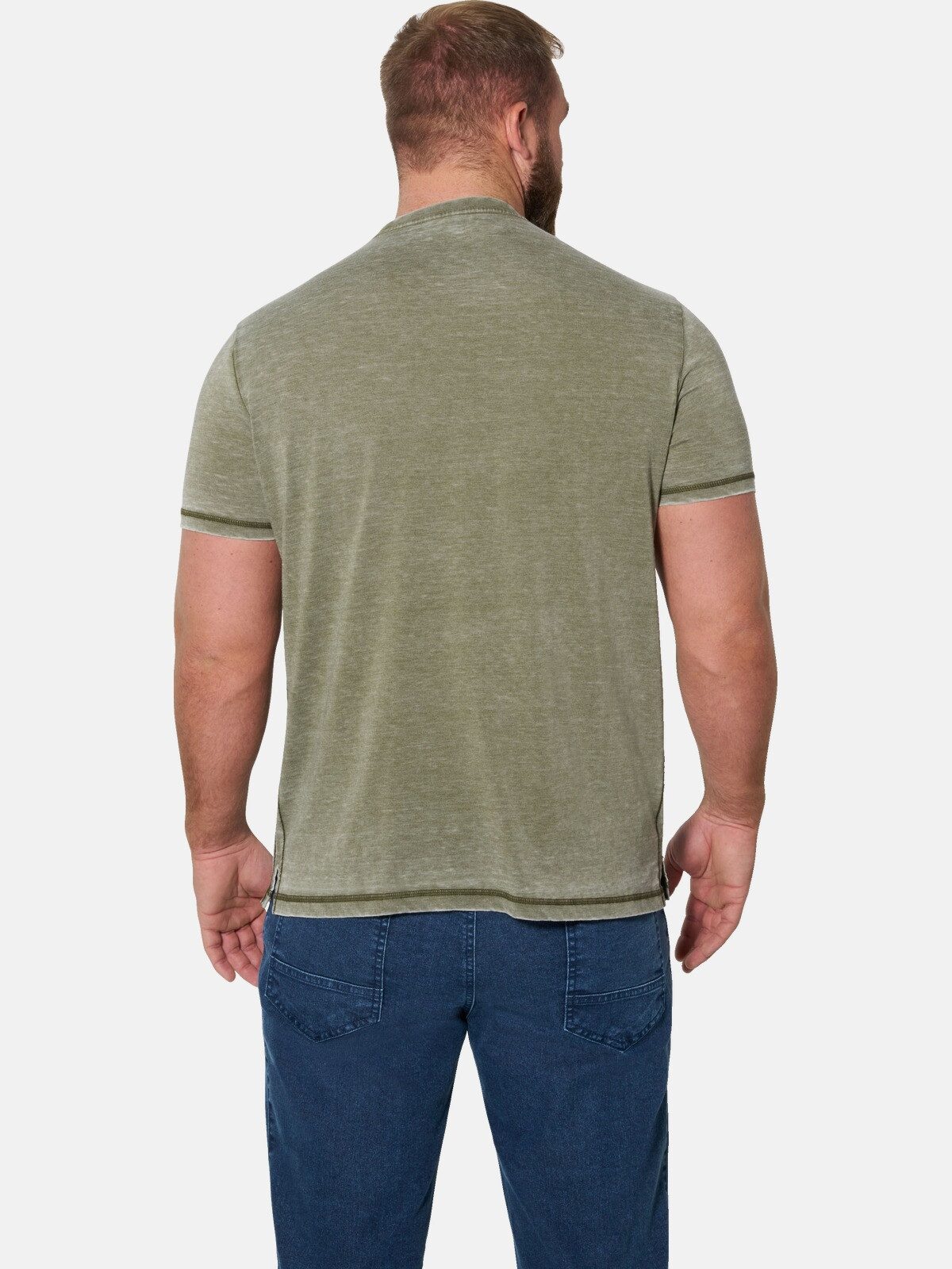 Jan Vanderstorm T-Shirt RASIK mit +Fit Komfortschnitt