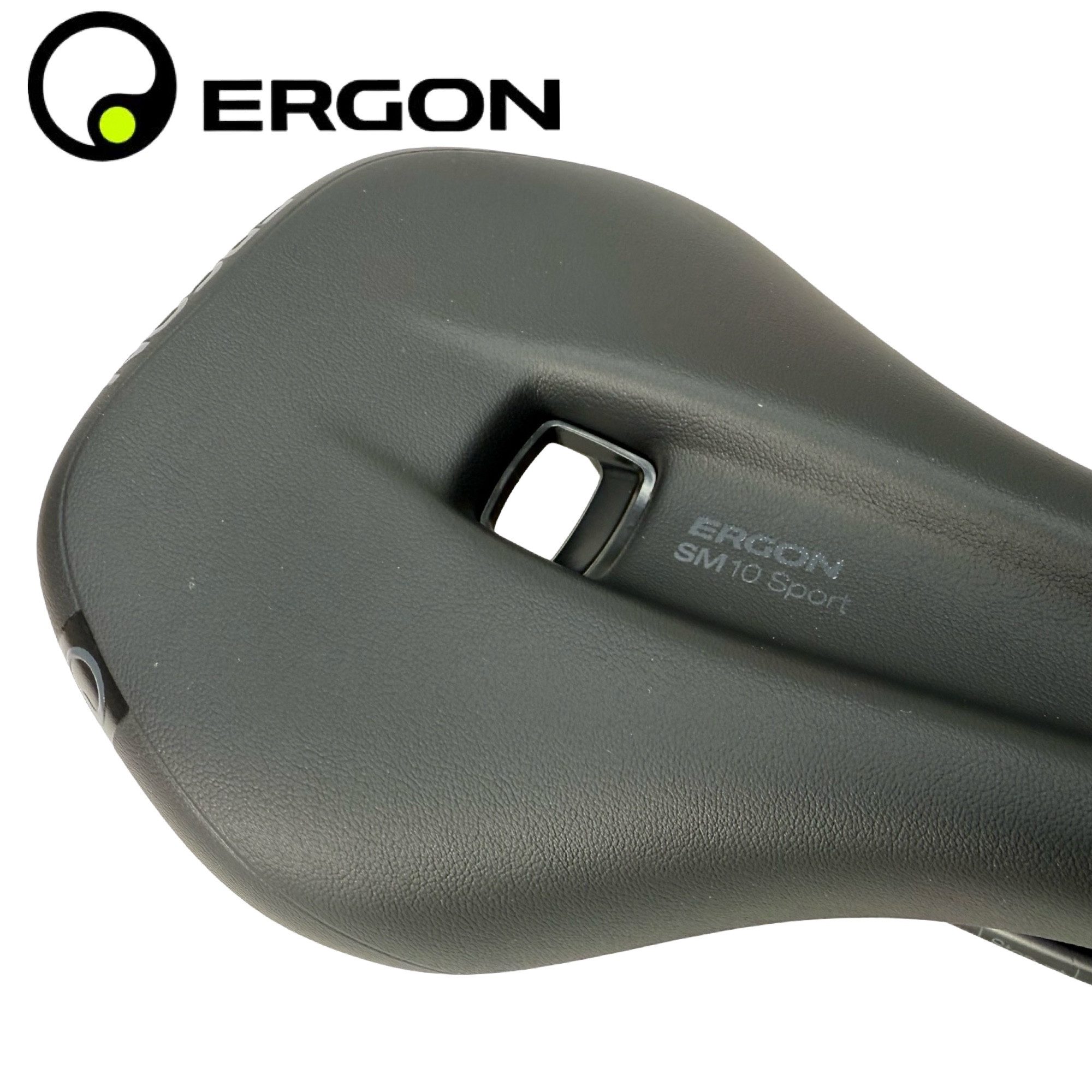 Ergon Fahrradsattel Ergon Fahrrad SM 10 Sport Men S/M MTB Tour Ebike Ergo Sattel Schwarz