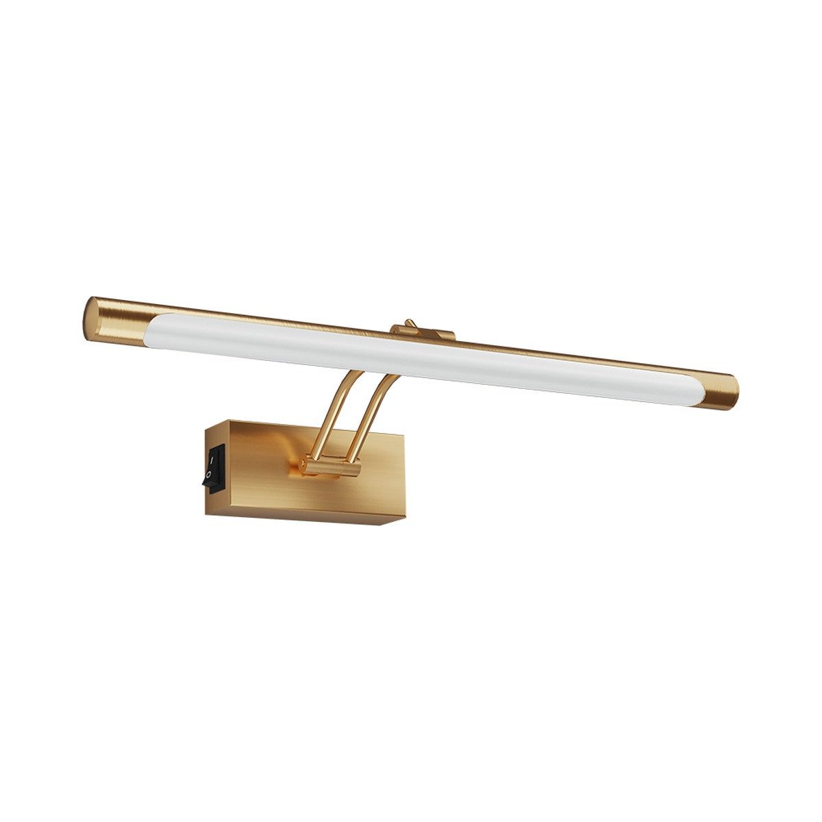 Braytron LED Spiegelleuchte LED Spiegelleuchte Bilderleuchte 8W 40cm 700lm 3CCT Badlampe, LED fest integriert, Neutralweiß, Kaltweiß, Warmweiß, Einstellbare Farbtemperatur