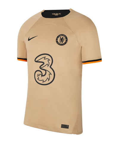 Nike Fußballtrikot FC Chelsea London Trikot UCL 2022/2023 Beige