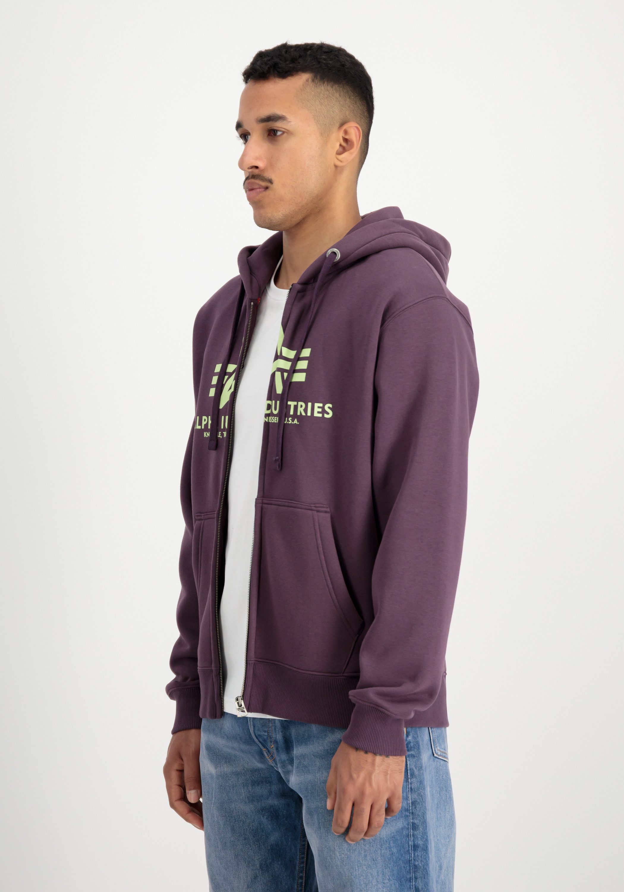 Alpha Industries Hoodie Basic Zip Hoodie BL günstig online kaufen