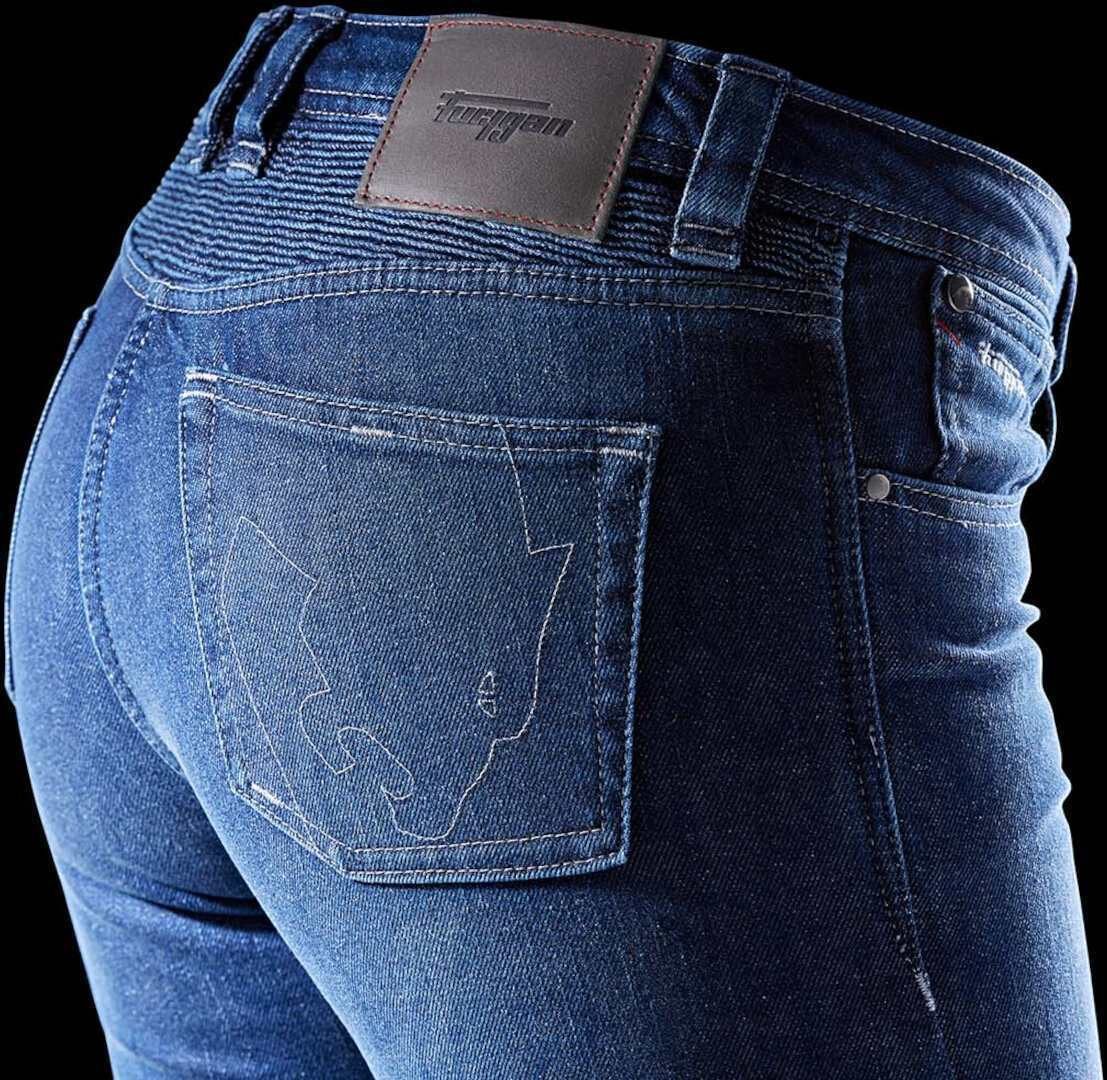 Furygan Motorradhose Purdey Evo Slim Damen Motorrad Jeans Knieprotektoren enthalten