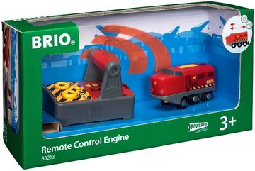 BRIO® Spielzeug-Eisenbahn BRIO® WORLD, IR Frachtlok, mit Licht und Soundfunktion, FSC® - schützt Wald - weltweit