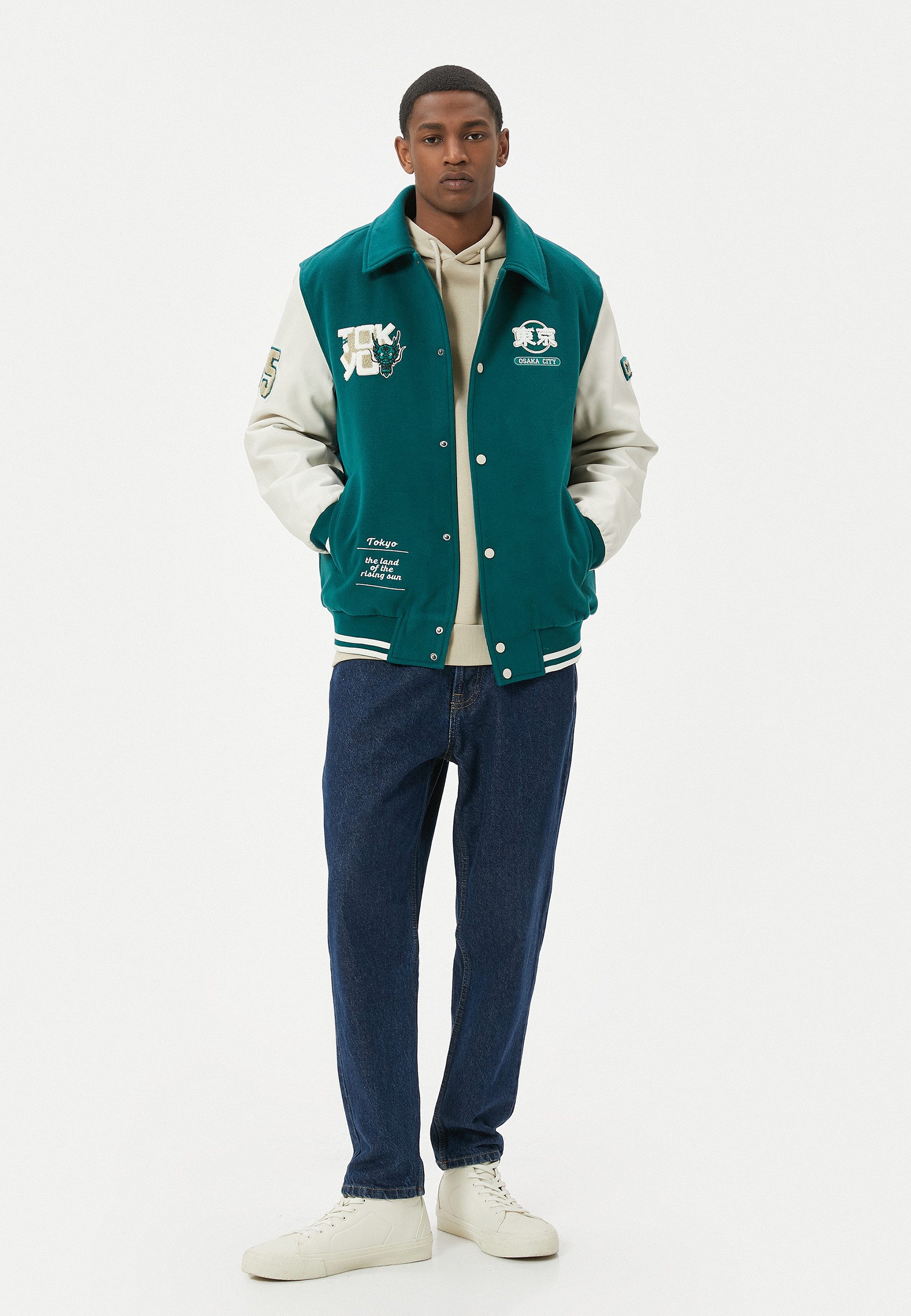 Koton Collegejacke Slim Klassisch