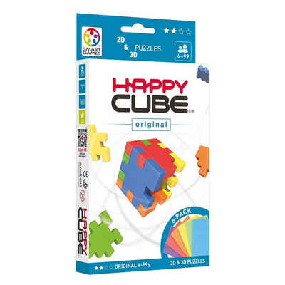 Bartl Würfelpuzzle Happy Cube Original 3D-Puzzle, 6 Puzzleteile, für Kinder ab 6 Jahren
