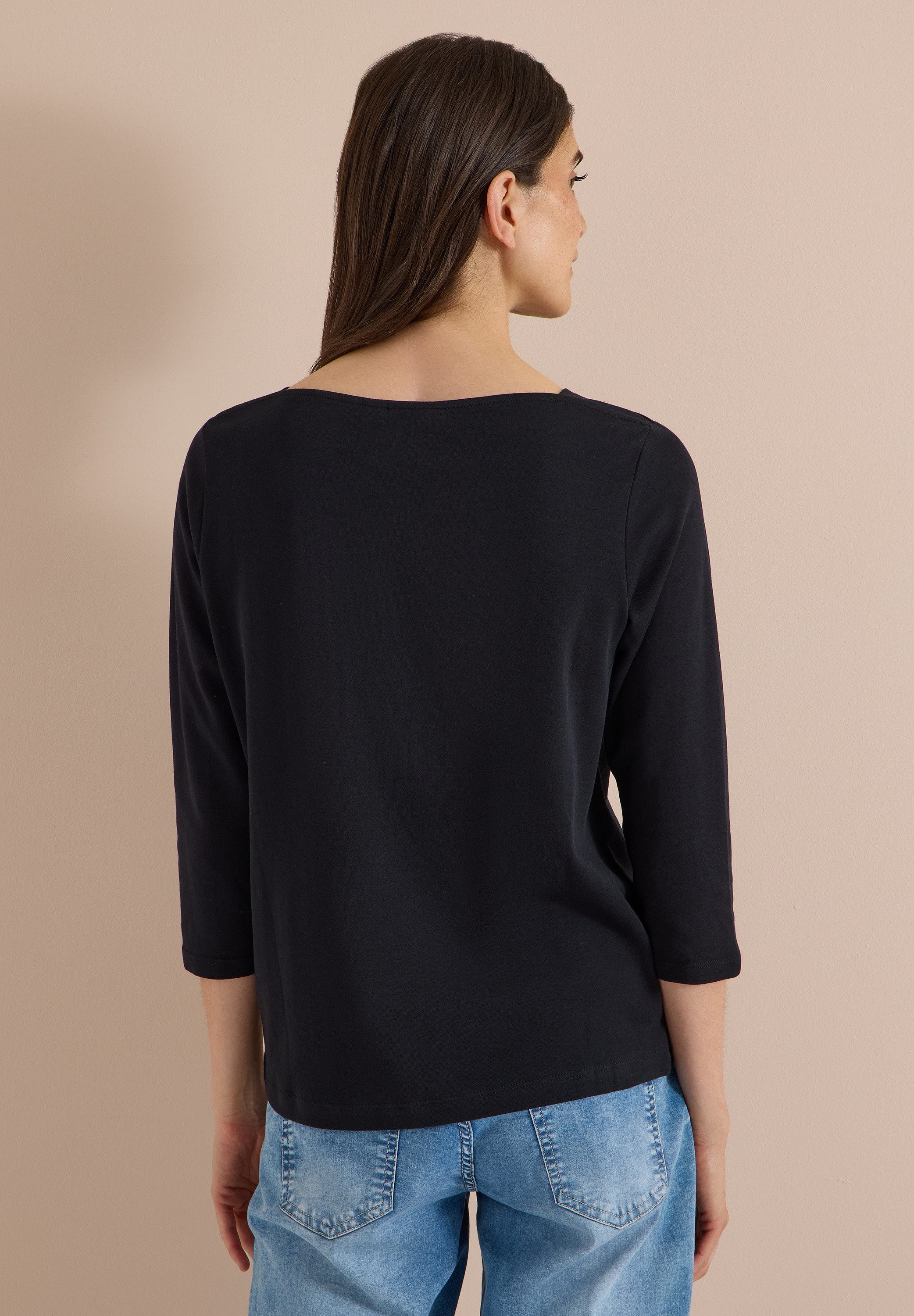 CECIL 3/4-Arm-Shirt aus reiner Baumwolle – Bild 2 von 5