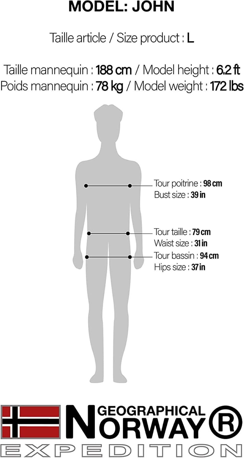 Geographical Norway Fleecejacke Herren Outdoor Jacke brubolt (1-St) mit stehkragen