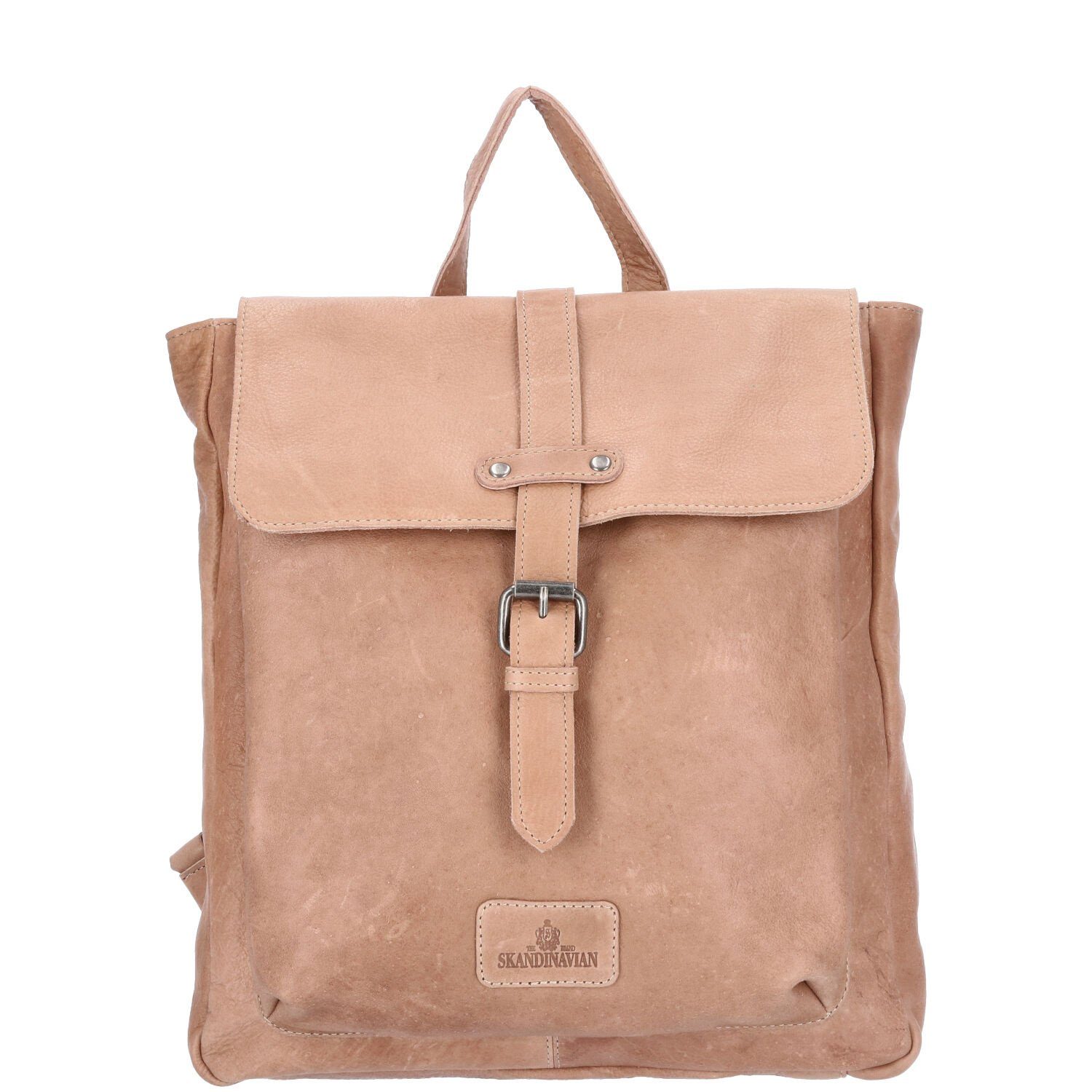 The Skandinavian Brand Freizeitrucksack The Skandinavian Brand Damen Leder günstig online kaufen