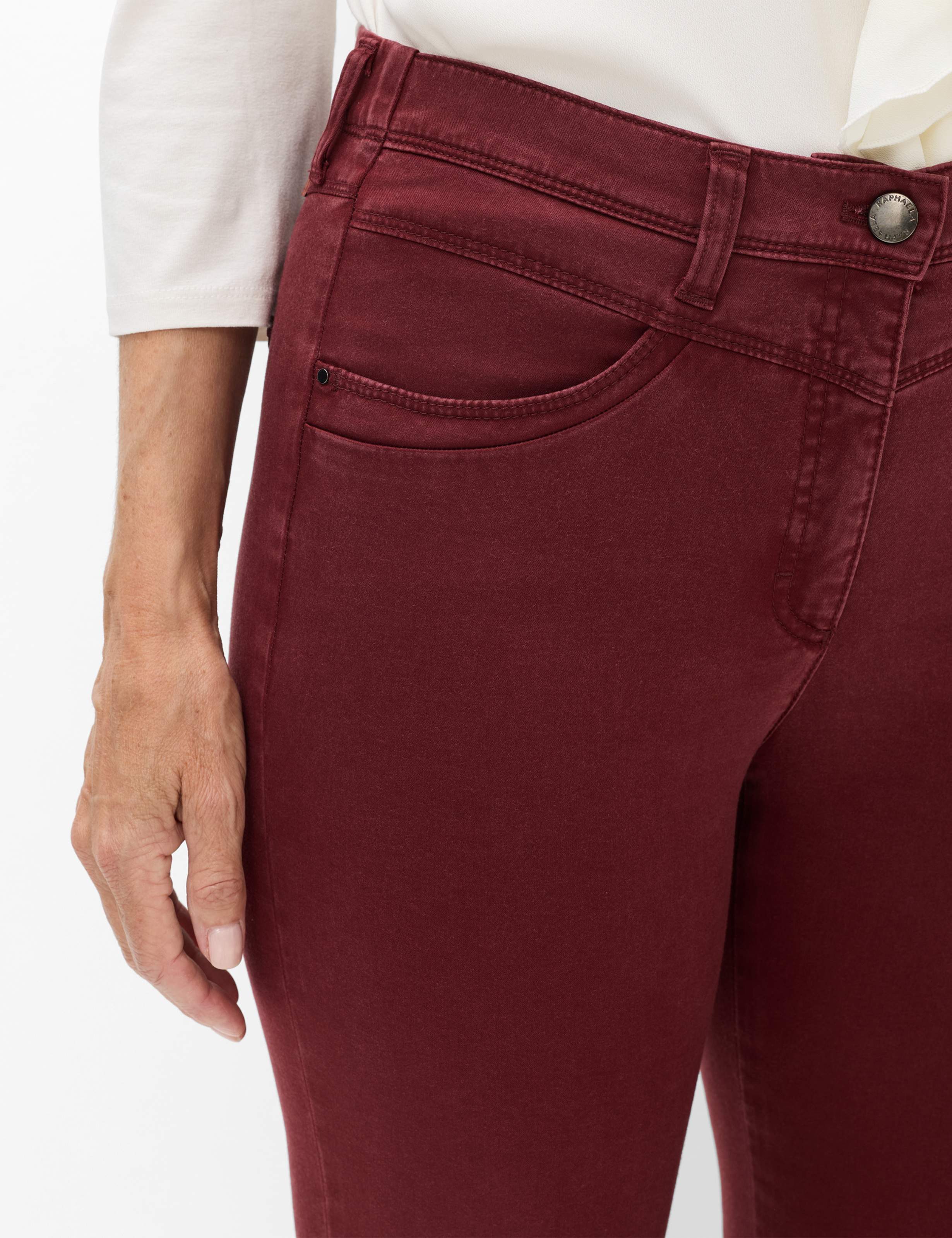 RAPHAELA by BRAX 5-Pocket-Hose Style LAURA NEW Satin: Five-Pocket im Super Slim Fit – Bild 4 von 5
