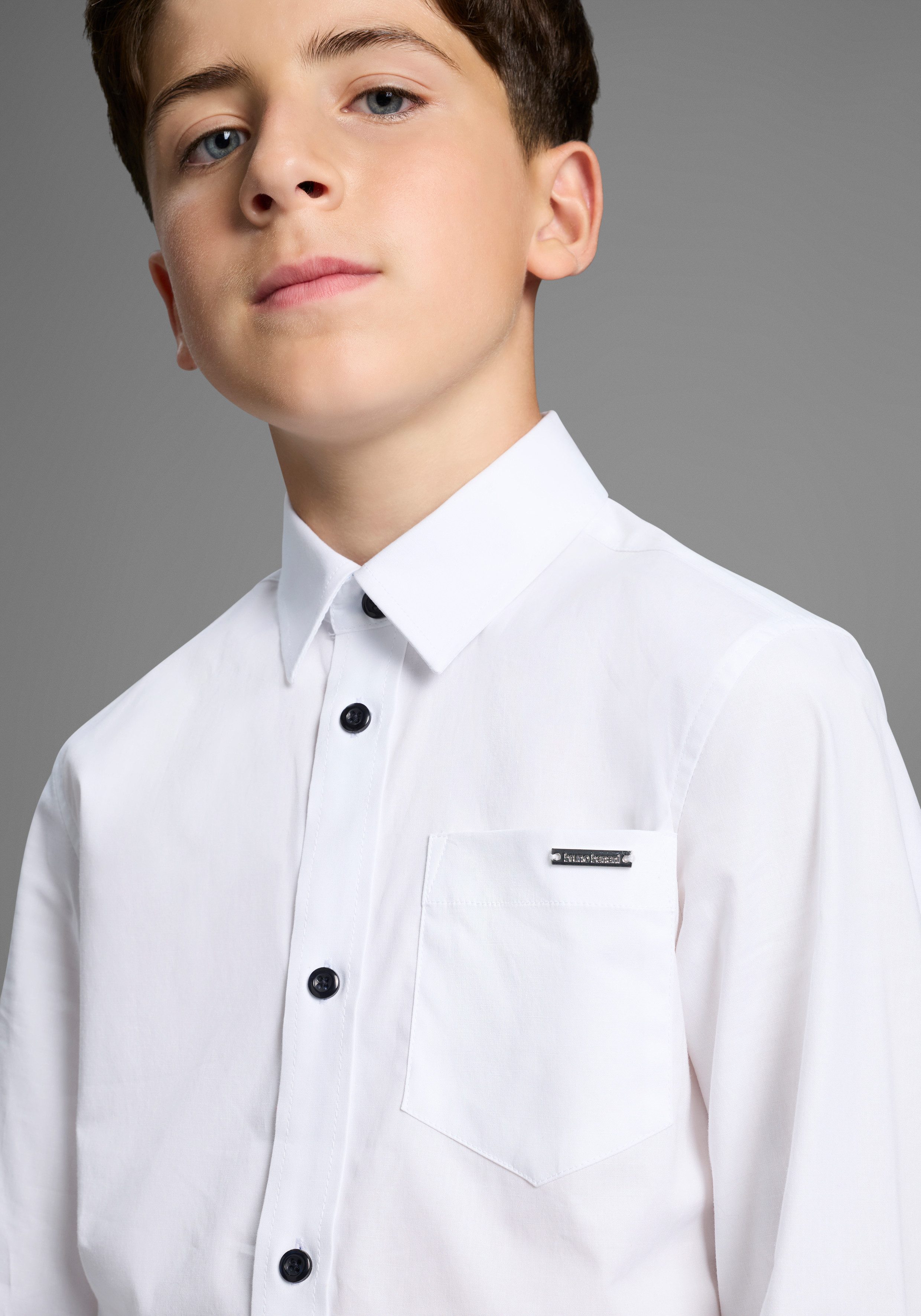 Bruno Banani Langarmhemd Oberhemd für Jungen Für TEENS. Elegantes Hemd. Reduzierter Preis € 20,99. Unverbindliche Preisempfehlung € 29,99, (€ 20,99 pro 1 Stk)