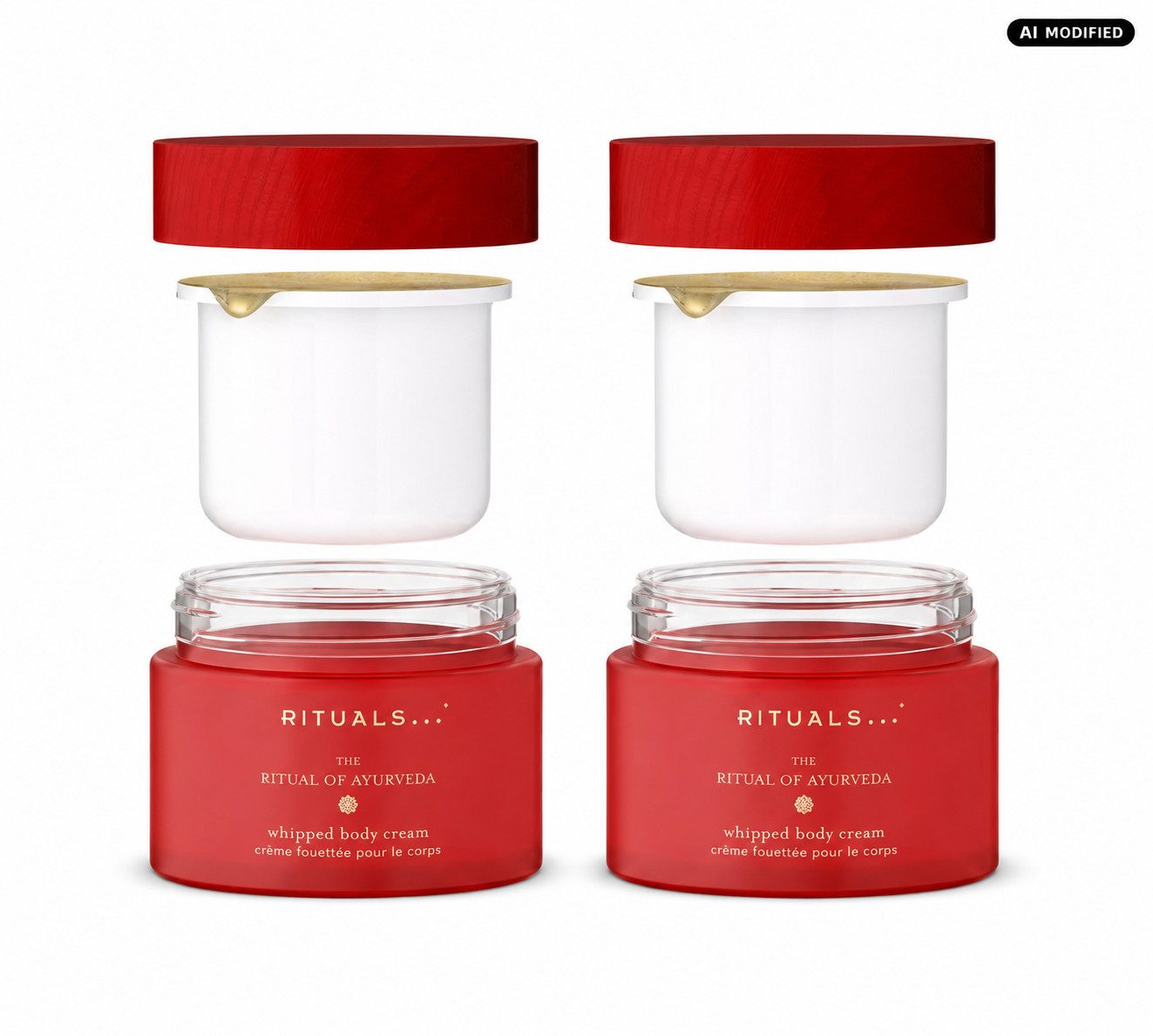 Rituals Körpercreme Rituals The Ritual Of Ayurveda Body Cream Refill 2er Set, Praktisches 2er Set für reichhaltige Körperpflege