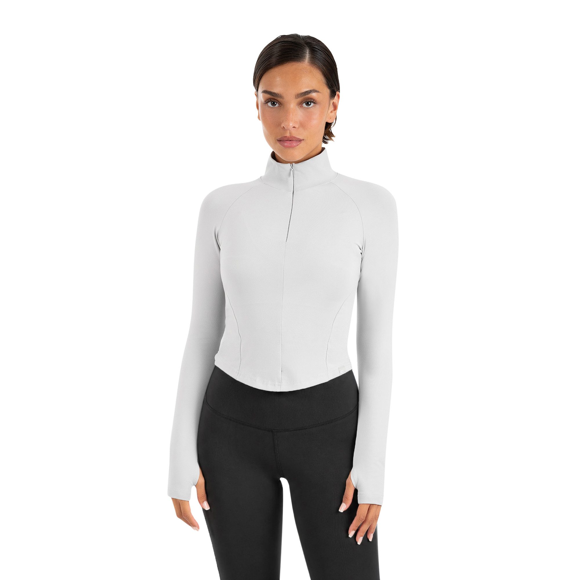 Smilodox Outdoorjacke Nuvolis Trainingsjacke Damen, atmungsaktive Jacke für Gym & Freizeit Slim Fit, Stehkragen, elastisch, sportlich, funktional