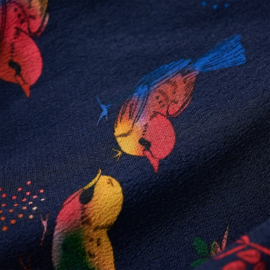 vidaXL Skaterrock Kinderrock Marineblau 140