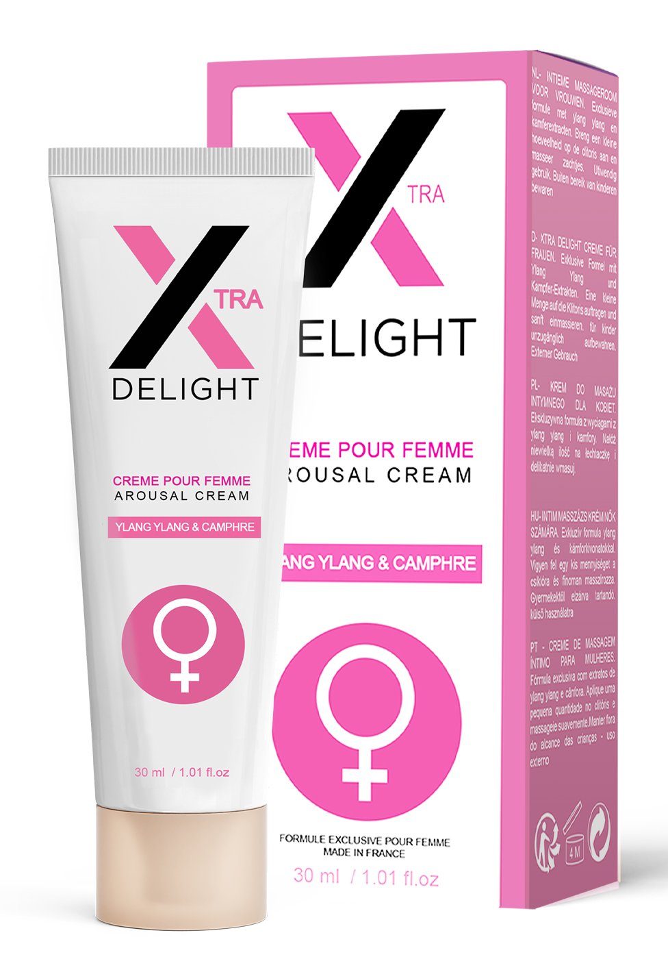 Stimulationsgel X Delight Klitoriscreme - 30 ml