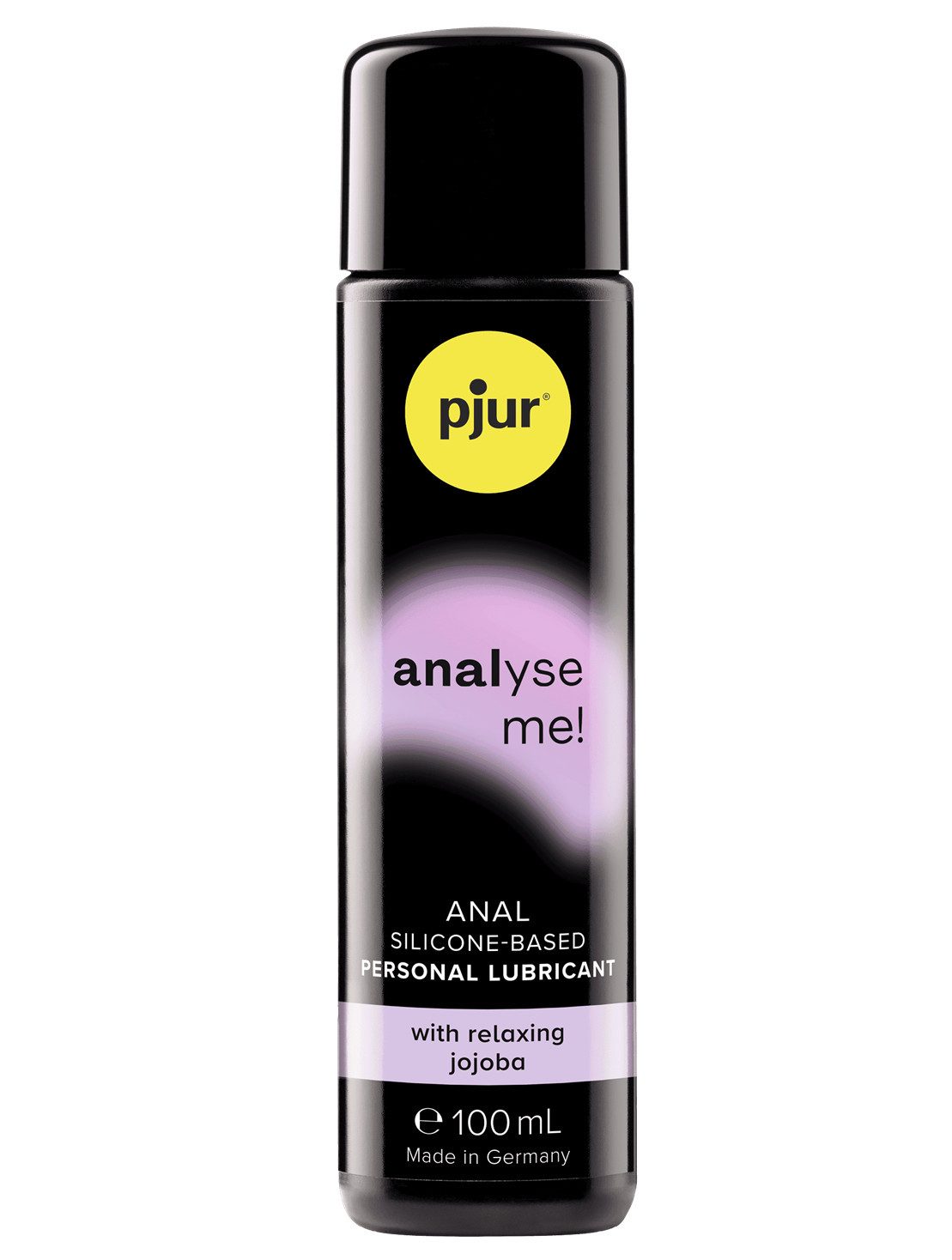 pjur Analgleitgel Analyse me! - 100ml - auf Silikonbasis, Relaxing Anal Glide - mit Jojoba - Made in Germany