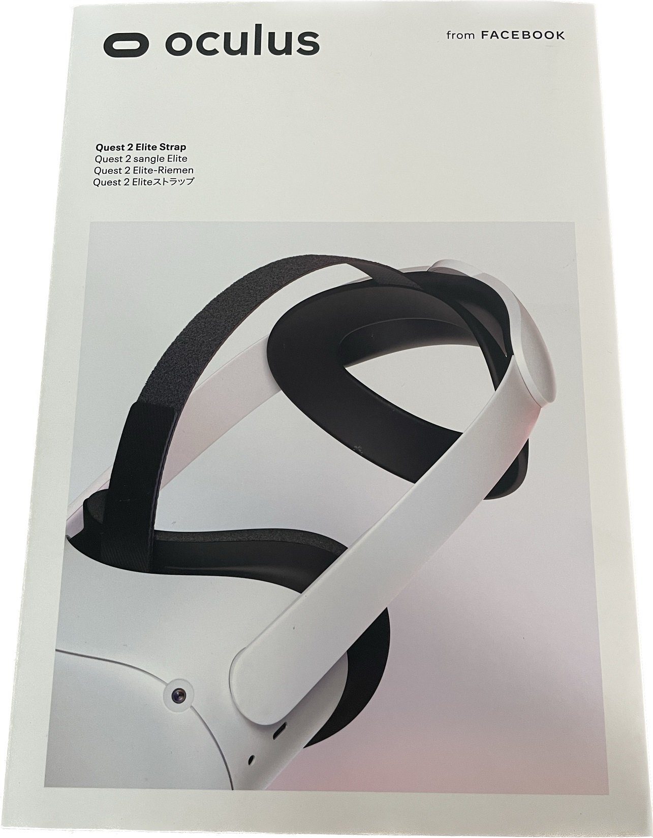 Oculus Oculus Quest 2 VR Elite Gurt - ohne Headset, ohne Controller Virtual-Reality-Headset