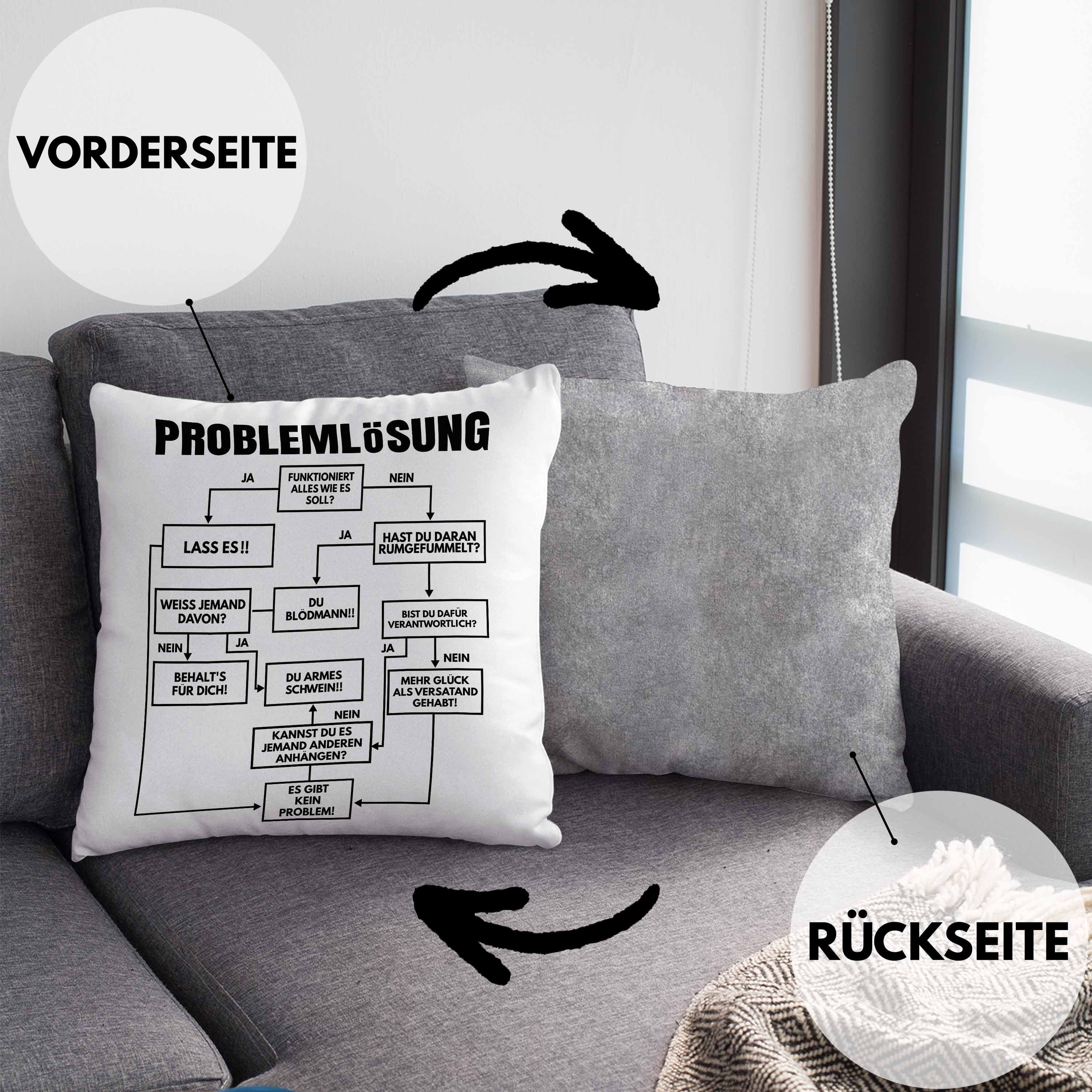 Trendation Dekokissen Trendation - Ingenieur Geschenk Kissen Mathematiker Maschinenbau