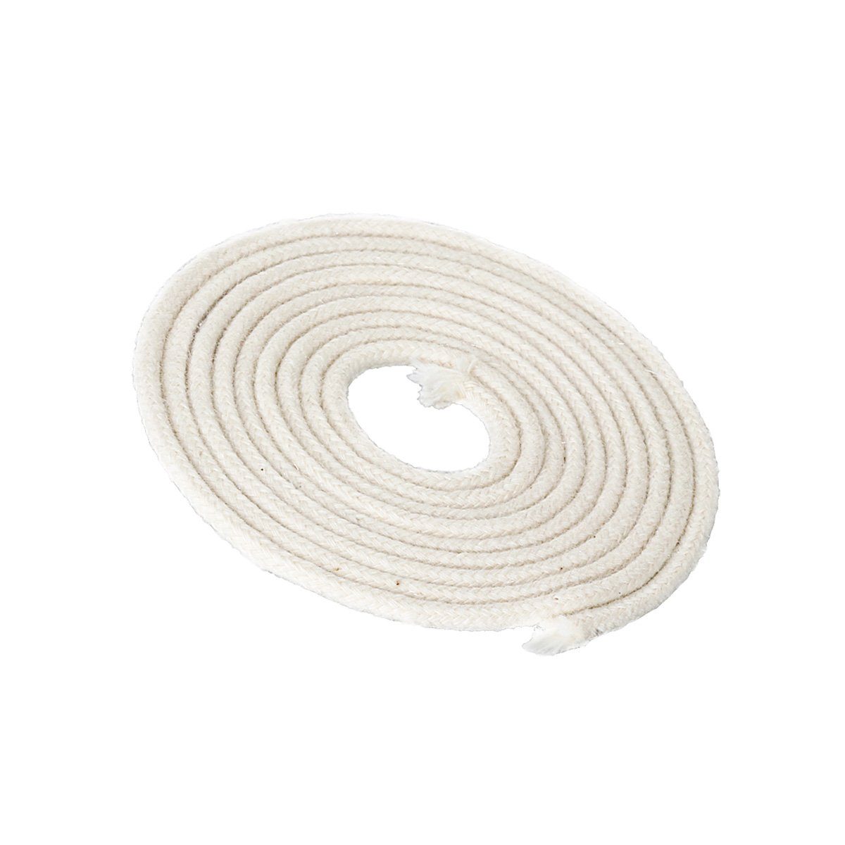 Windlicht Rund Docht mit Glasfasereinlage 1mm, 3m Lang
