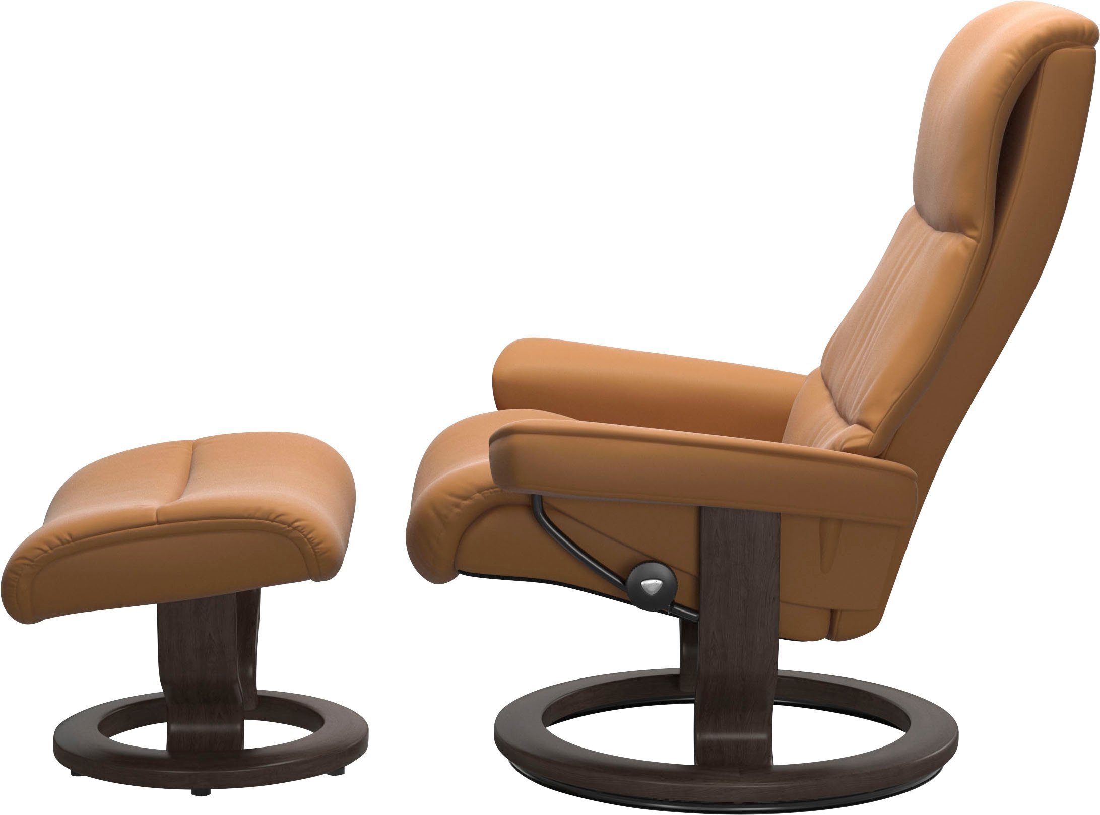 M,Gestell Größe Stressless® Wenge Base, View, Classic mit Relaxsessel