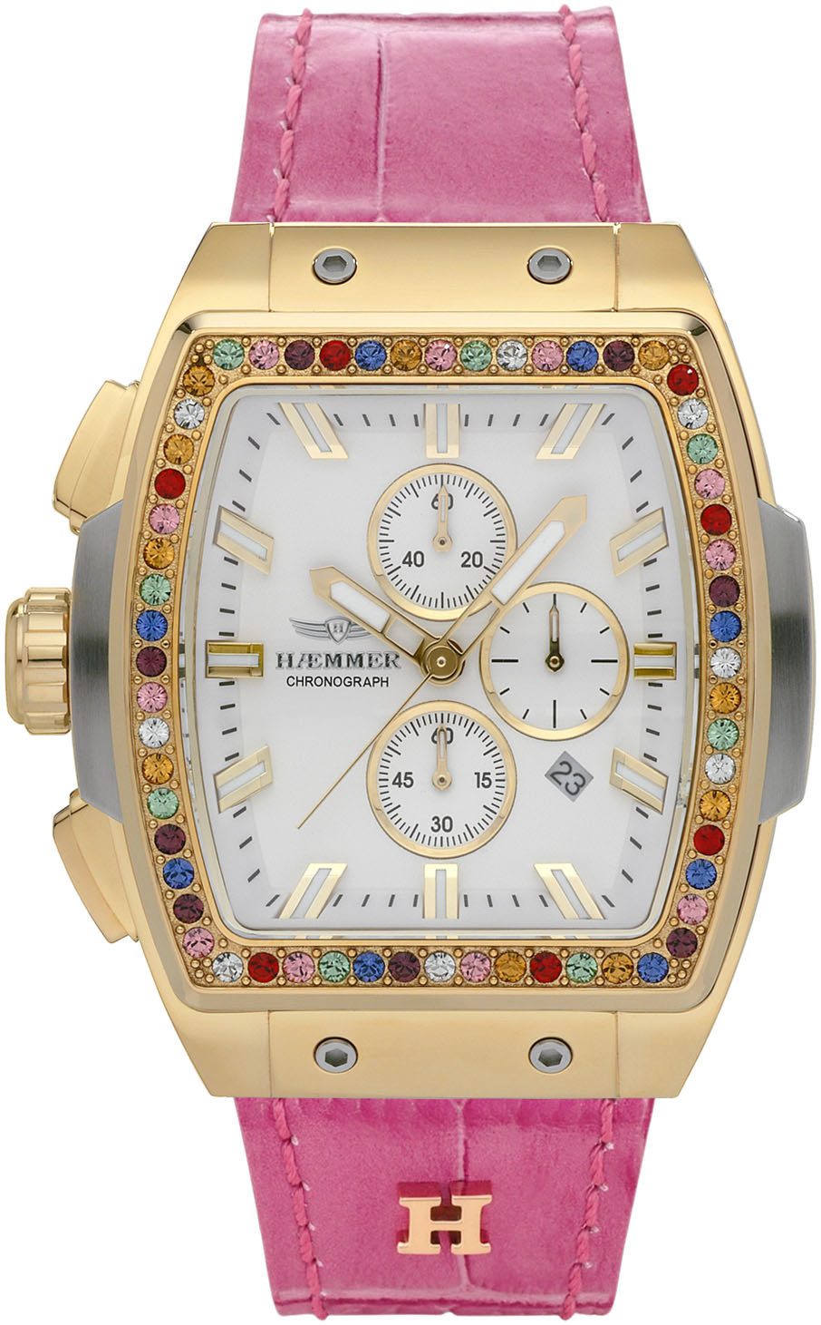 HAEMMER GERMANY Chronograph TONNEAU JOELLE, T-010, Quarzuhr, Armbanduhr,Dam günstig online kaufen