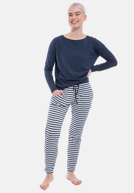 Mey Pyjamaoberteil Tessie (1-tlg) Schlafanzug Oberteil - Langarm-Shirt mit U-Boot-Ausschnitt