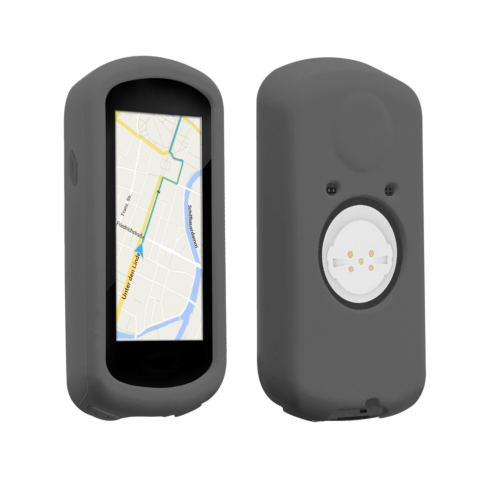 kwmobile Smartphone-Hülle Hülle für Garmin Edge 1030 / 1030 Plus, Silikon GPS Fahrrad Case Schutzhülle
