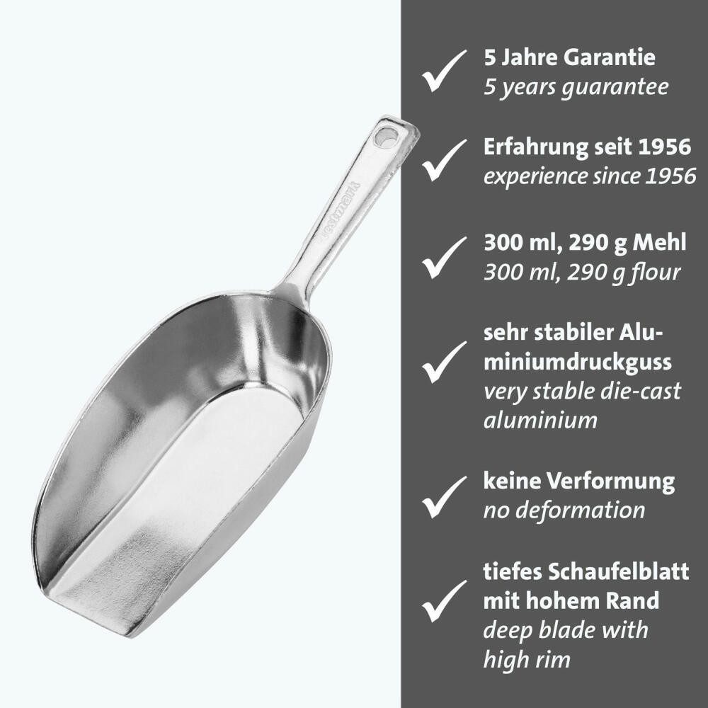 WESTMARK Küchenschaufel Haushaltsschaufel »Hygia«, 300 ml, Aluminium – Bild 2 von 5