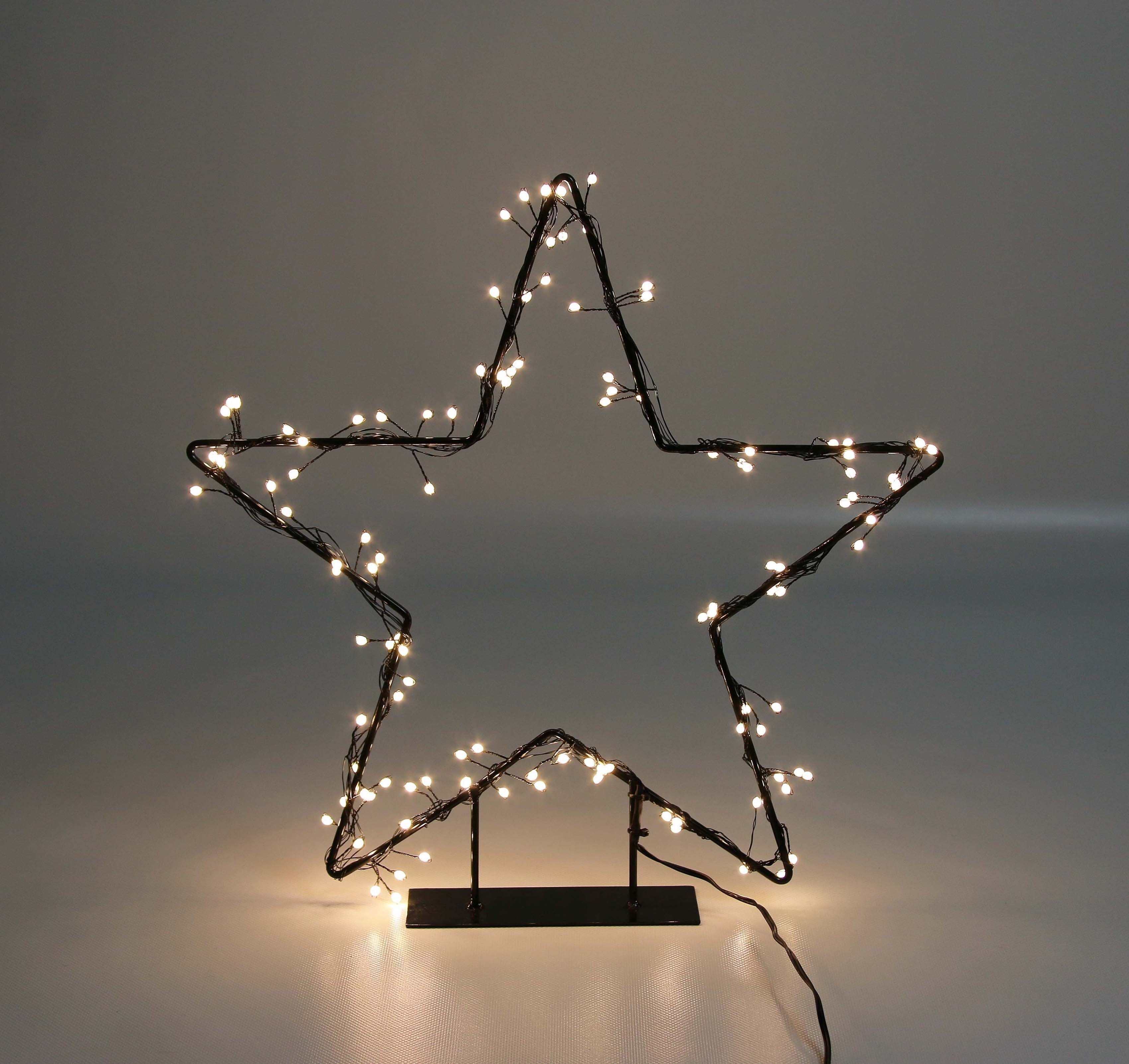 Weihnachtsdeko LED Stern, LED AM integriert, fest aussen Design Weihnachtsstern, Warmweiß,