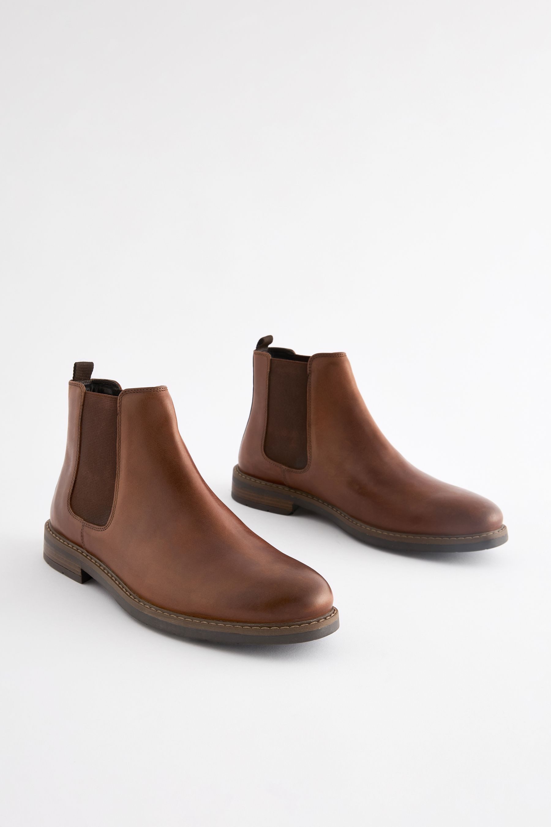 Next Chelsea-Stiefel aus gewachstem Leder Chelseaboots günstig online kaufen