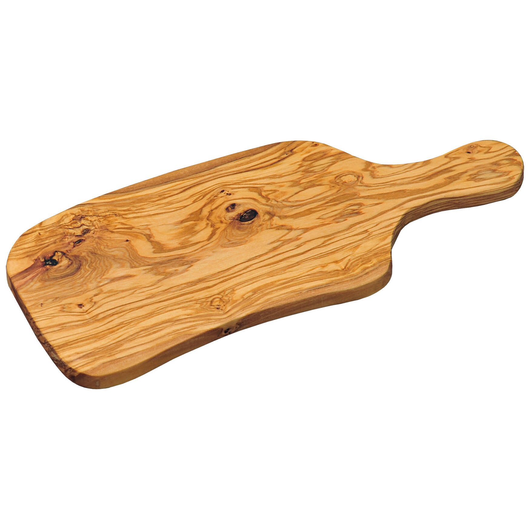 Kesper Schneidebrett Schneidebrett mit Griff, unregelmäßige Form, 40 x 16 cm, Akazienholz, (Küchenbrett)