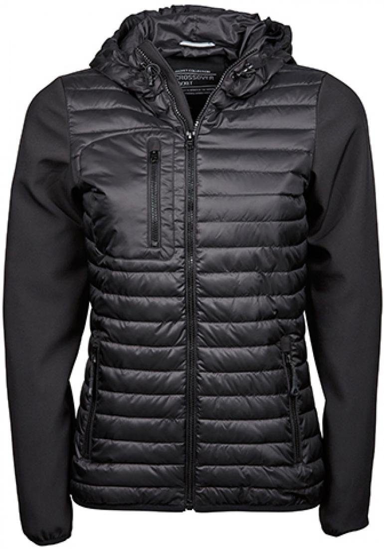 Outdoorjacke Damen Hooded Crossover Jacke