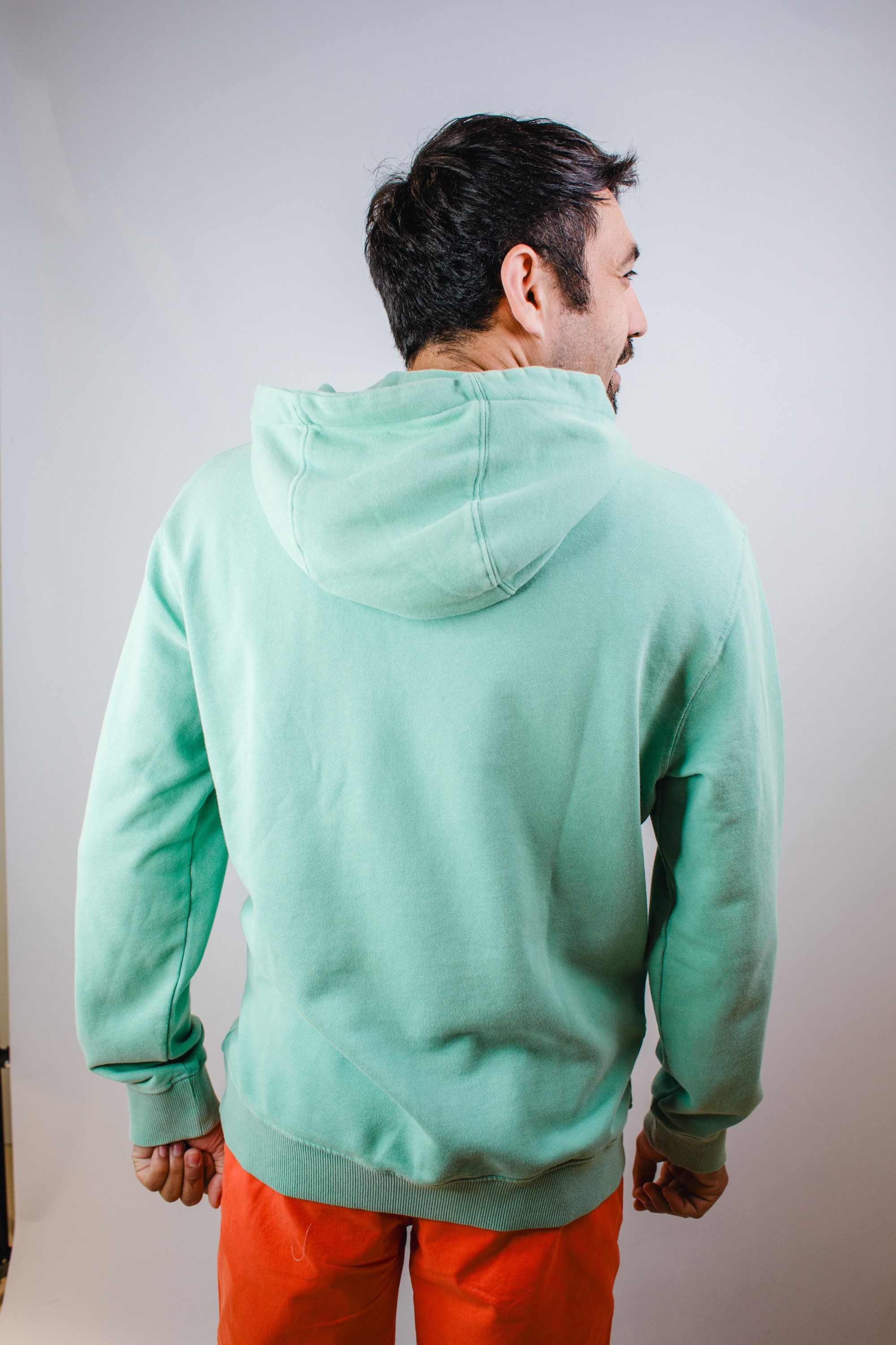 Superdry Sweatjacke Sweatshirt mit Kapuze SUPERDRY aqua
