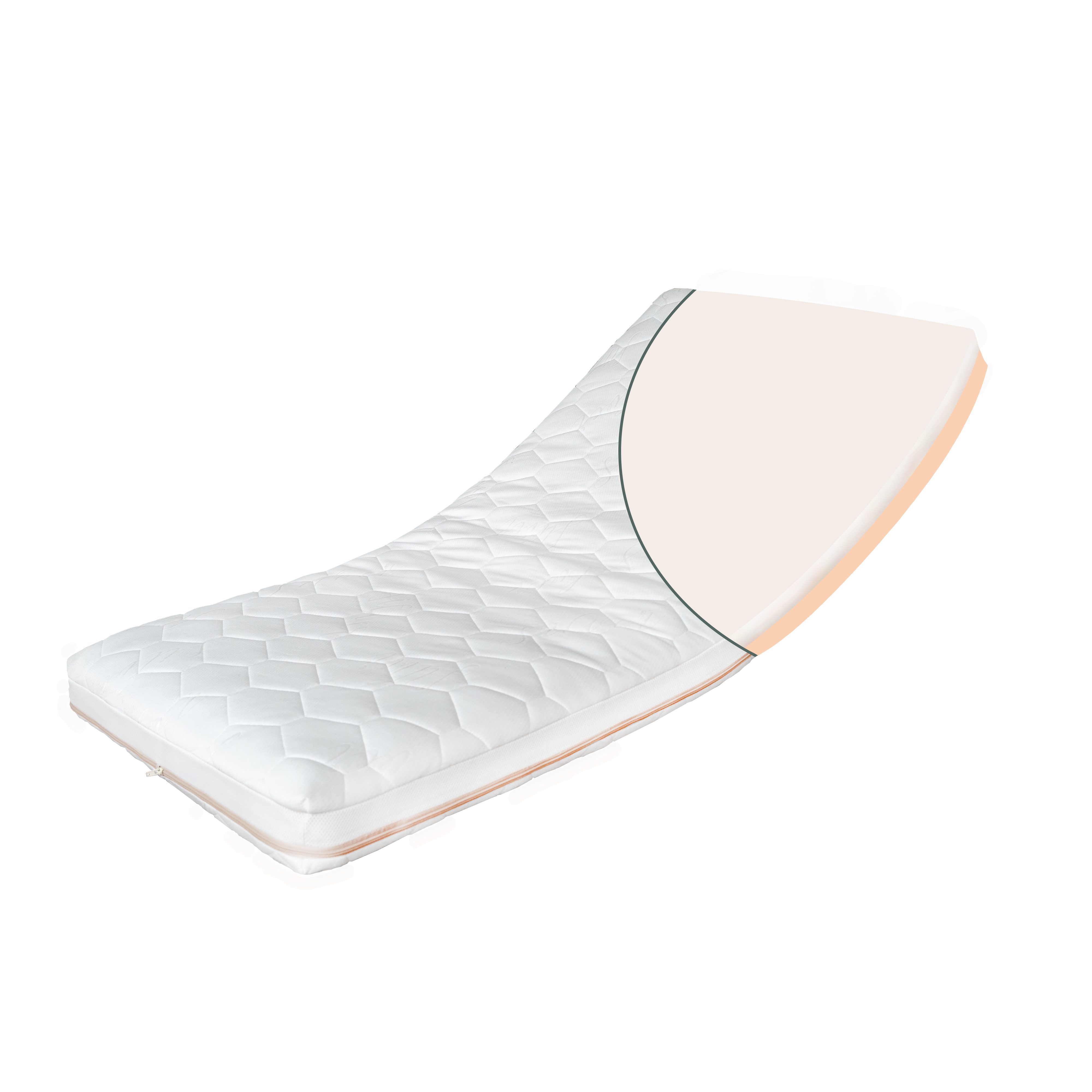 Kindermatratze »FLEXY aus Latex 2 Härten und Kaltschaum«, Alcube, 10 cm hoch, Babymatratze 60×120 I 70×140 I 80×160 I 80×180 I 90×200 Gemütliche…