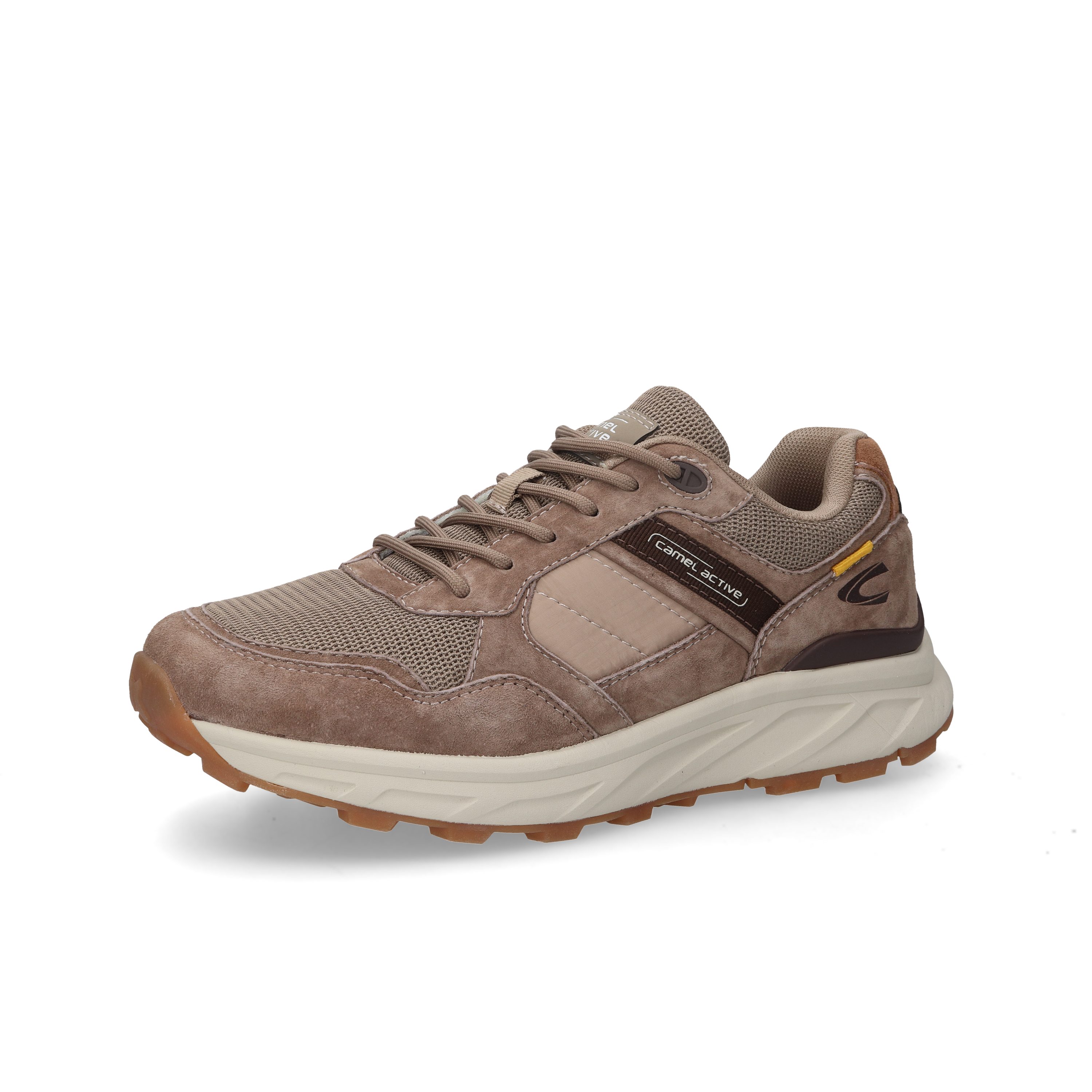 camel active Sneaker Schnürschuh, Freizeitschuh, Halbschuh mit sportiver Laufsohle