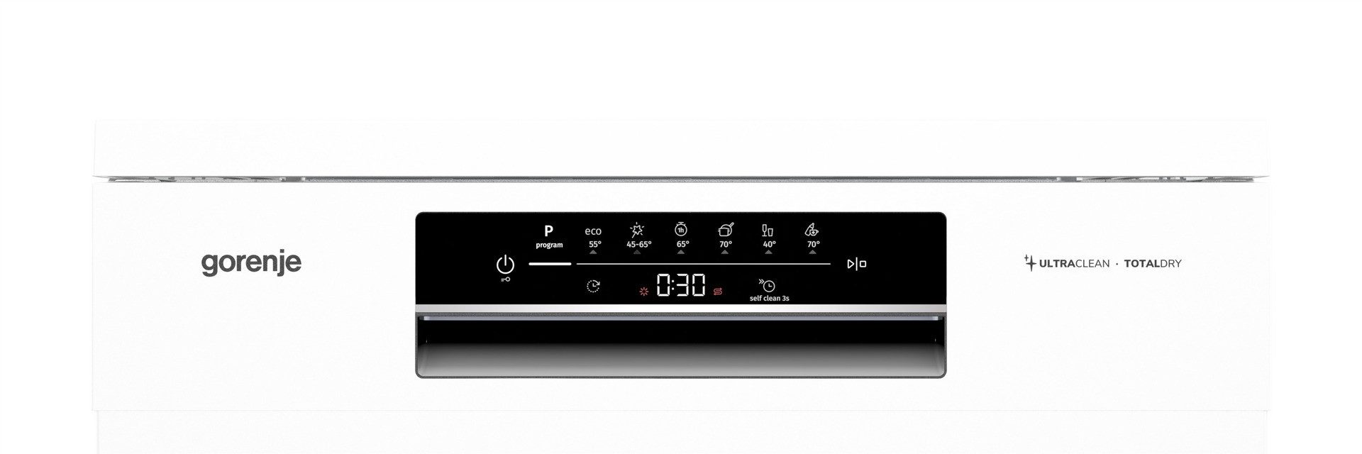 GORENJE Standgeschirrspüler GS643C90W, 9,9 l, 16 Maßgedecke, TotalDry - auto. Türöffnung – Bild 4 von 5