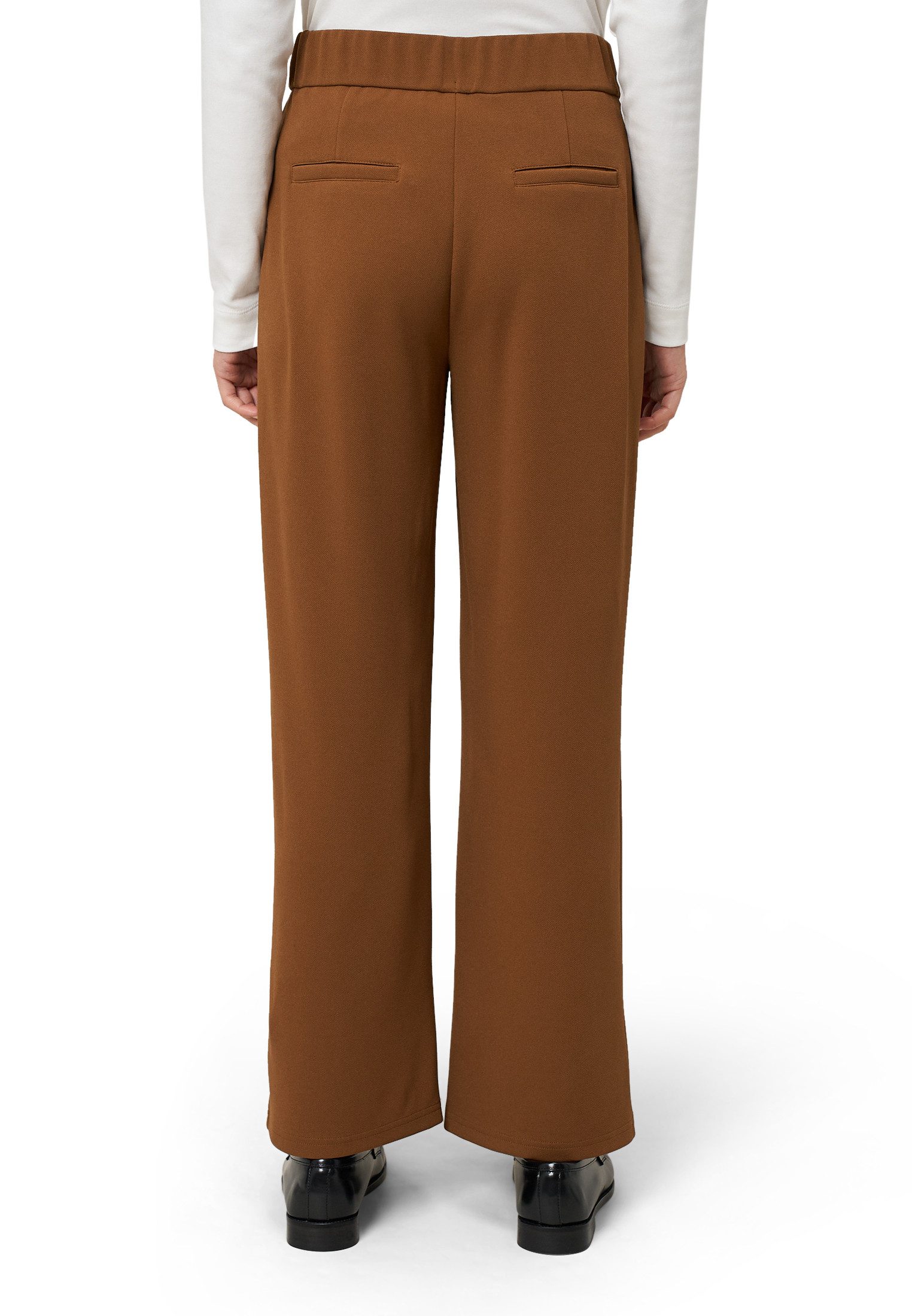 Zero Stoffhose Damen mit elastischem Bund 28 Inch Plain/ohne Details