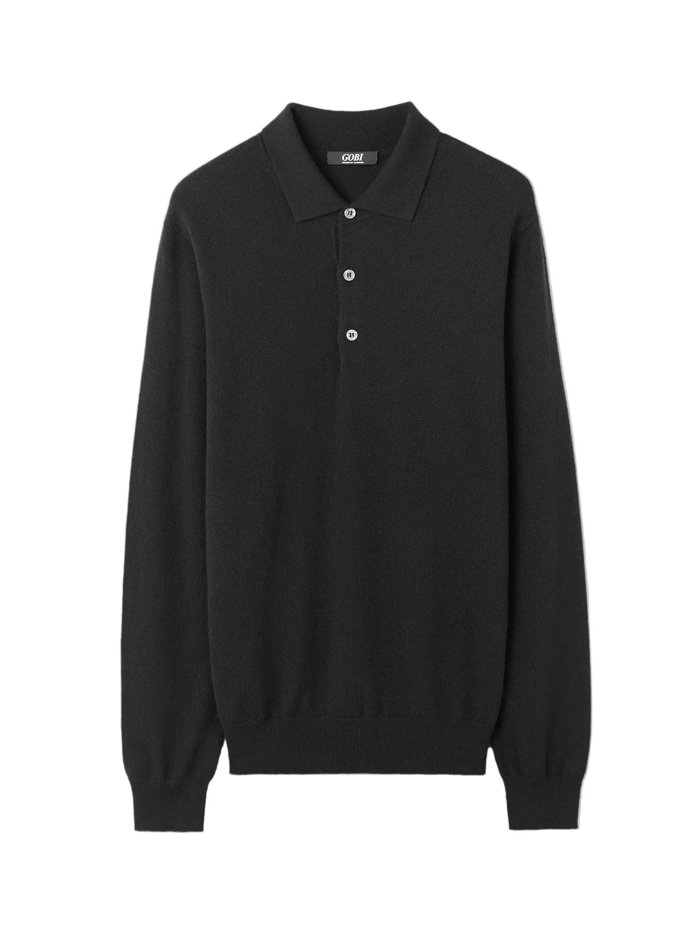 GOBI Cashmere Polokragenpullover Basic Kaschmirpullover mit Polokragen