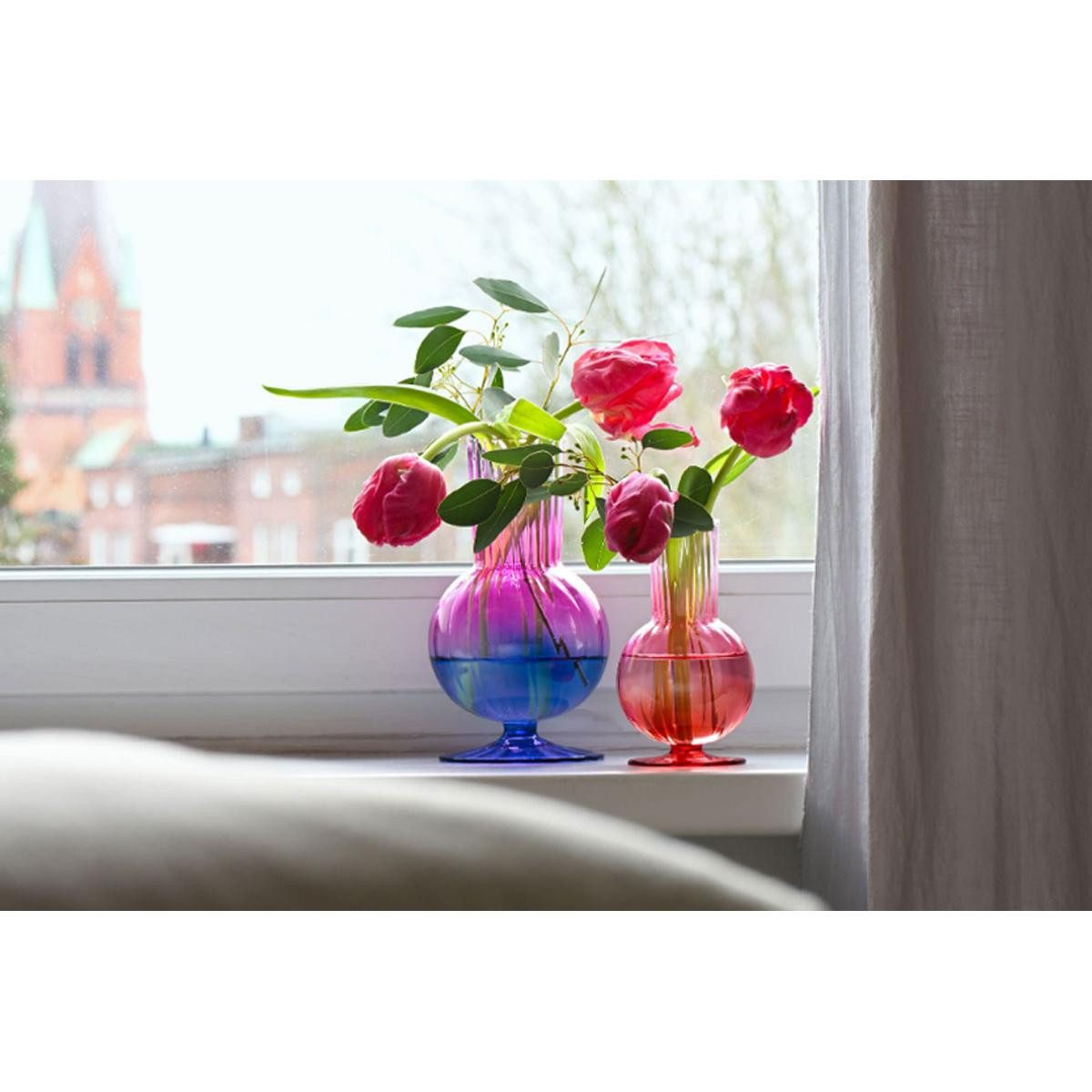 Giftcompany Dekovase Vase Jacquard Rot (14,5cm) günstig online kaufen