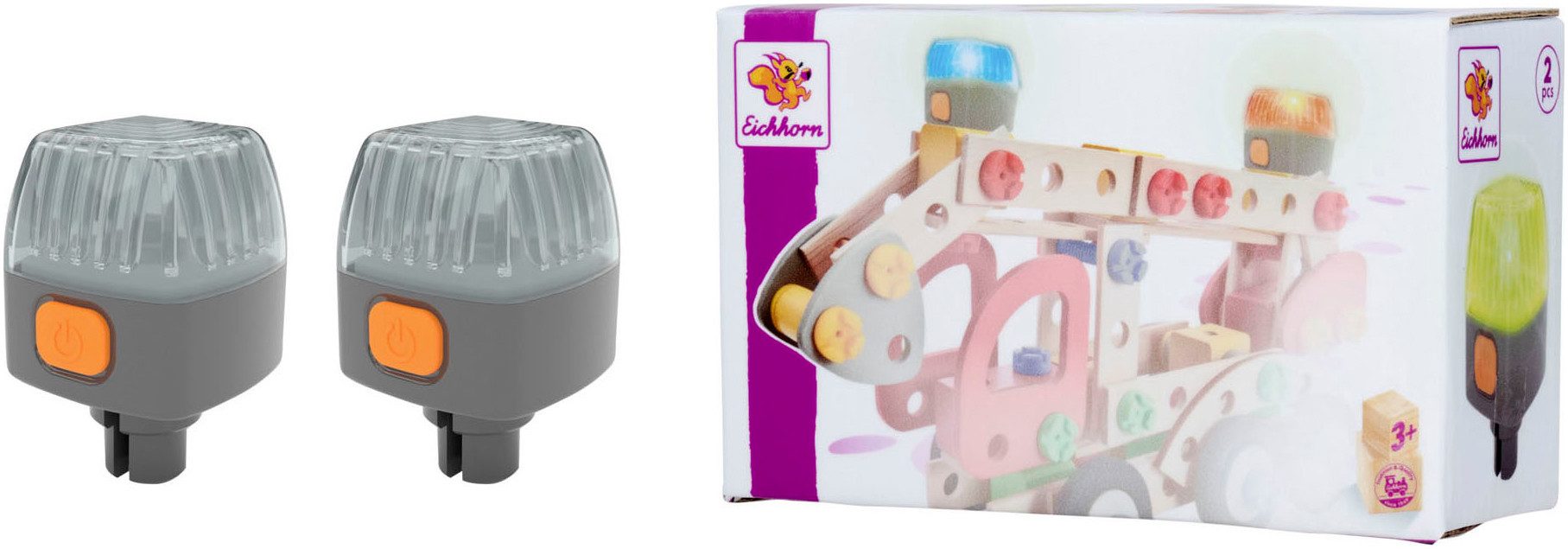 Eichhorn Constructor Licht Spielbausteine, (Set, 2 St), für Eichhorn Constructor Bauwerke