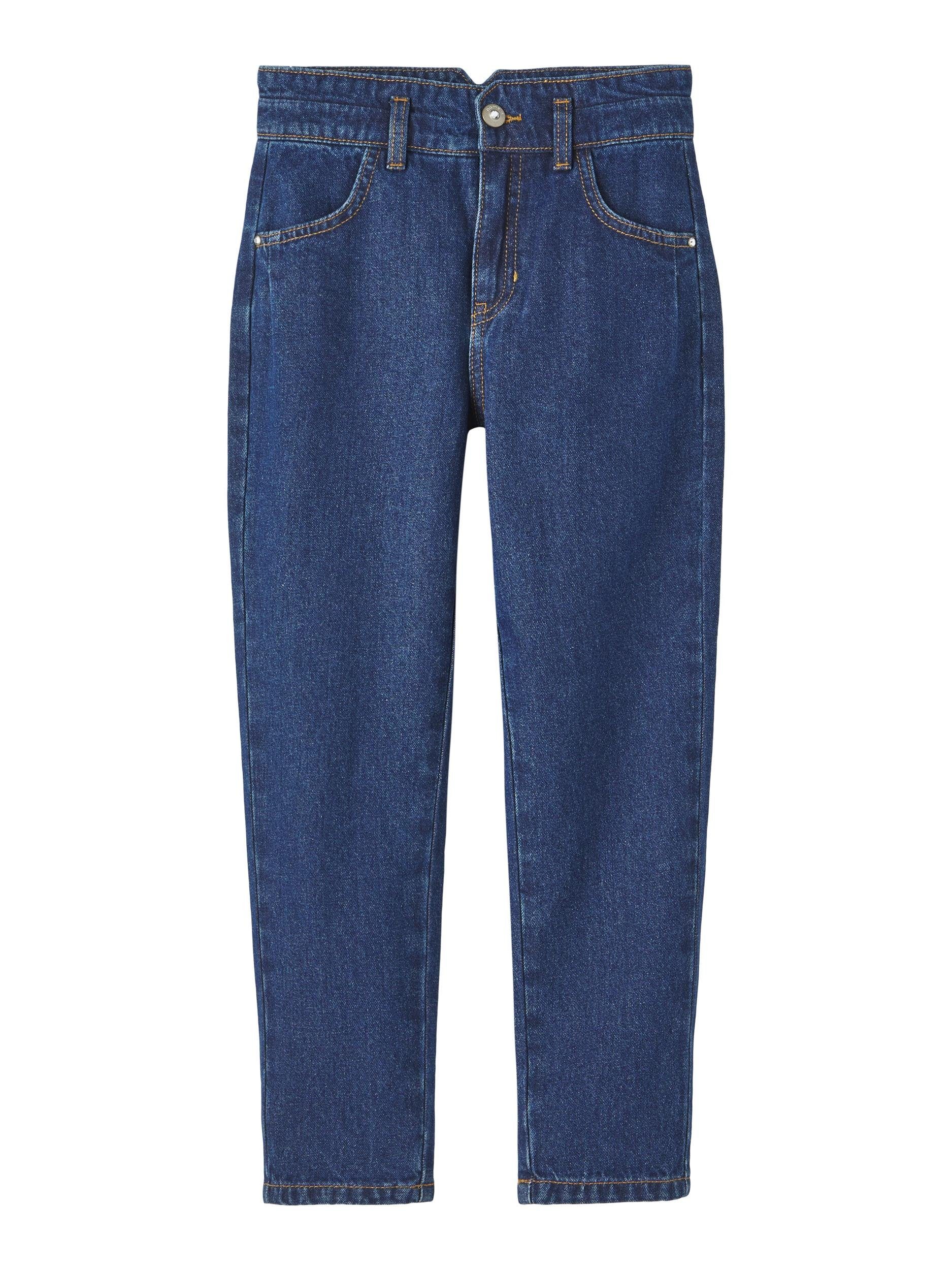 denim High-waist-Jeans 1092-DO It MOM AN Name JEANS blue HW NKFBELLA dark NOOS