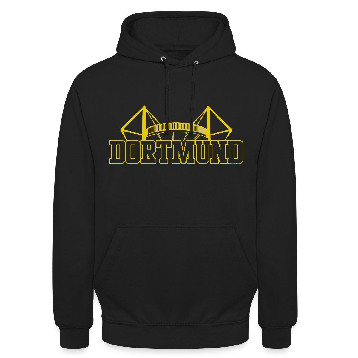 Spreadshirt Hoodie Dortmund Stadion Fußball Fan Unisex Hoodie (1-tlg)