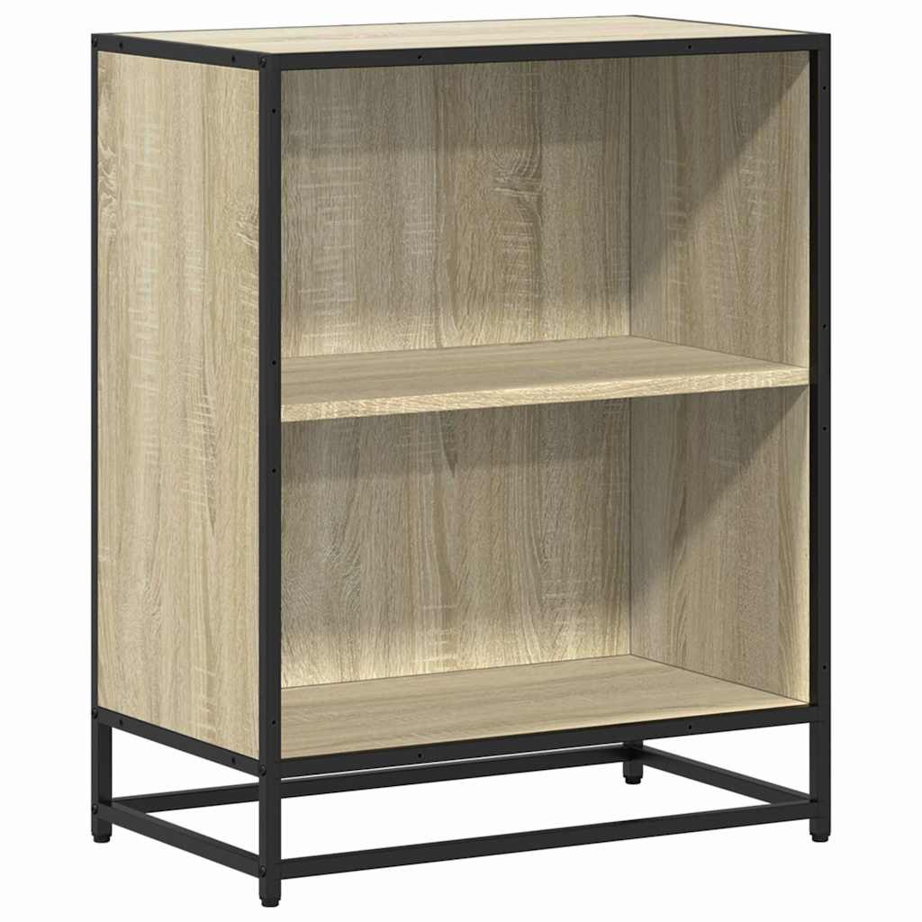 vidaXL Bücherregal Bücherregal Sonoma-Eiche 60x35x76 cm Holzwerkstoff, 1-tl günstig online kaufen