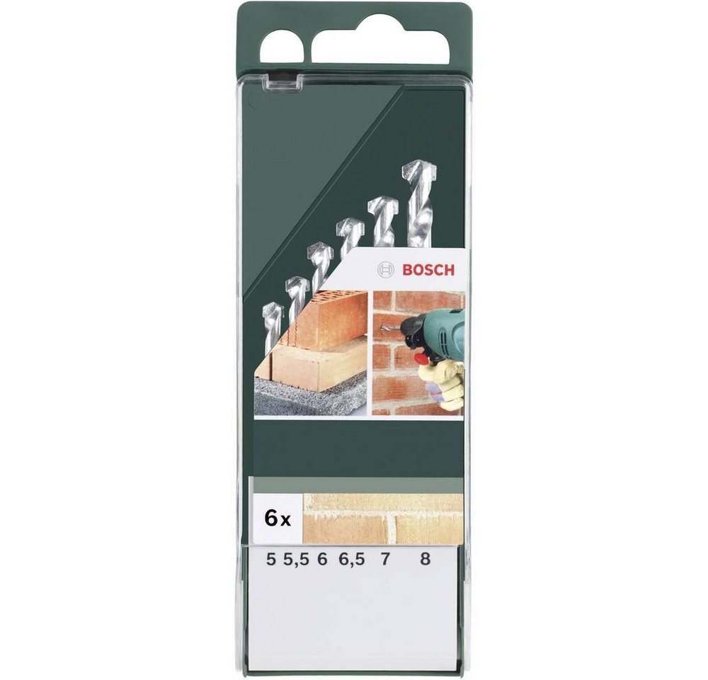 Thumbnail - BOSCH Spiralbohrer DIY 6-tlg. Steinbohrer- Set