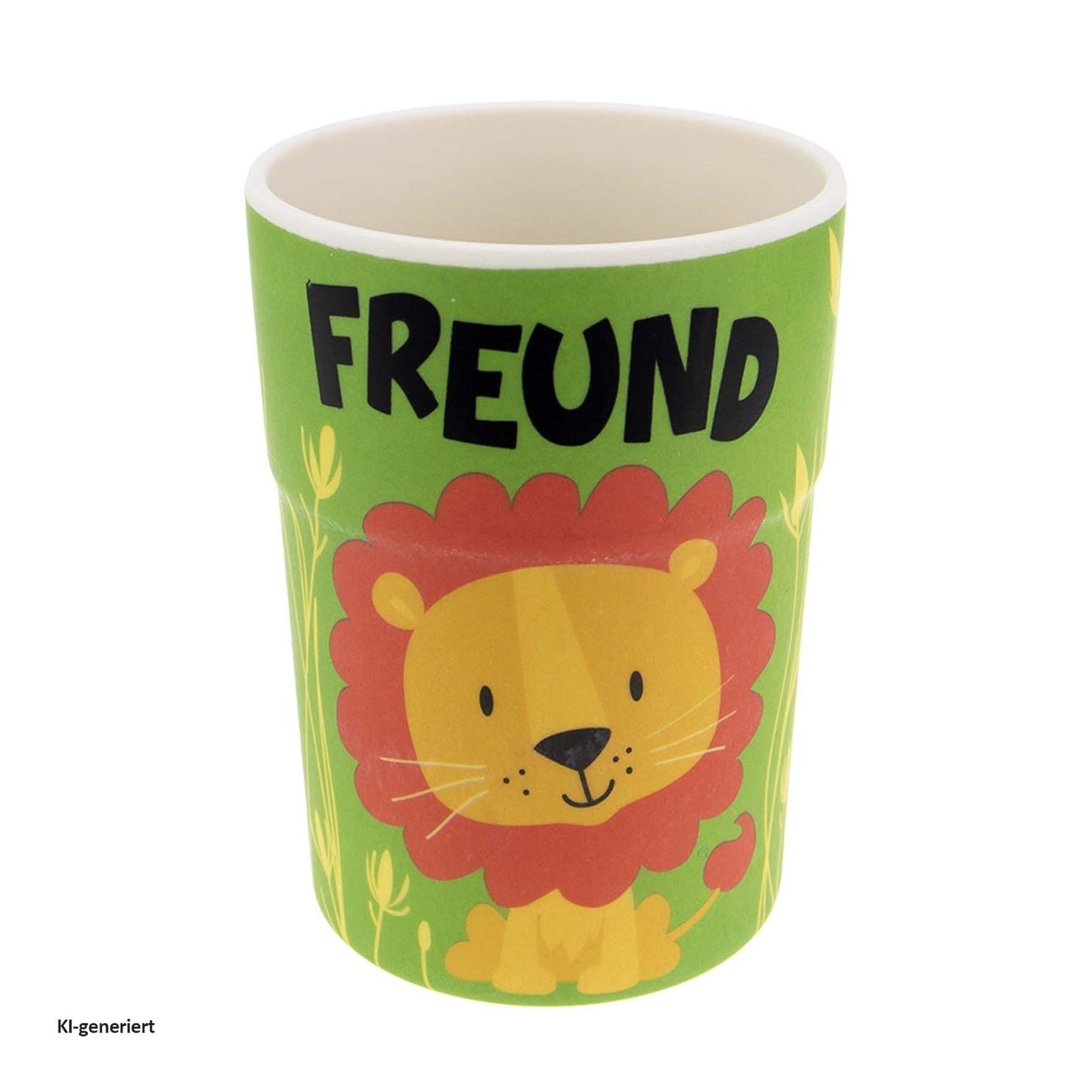 HTI-Living Tasse Kinderbecher Freund, 1-tlg., Kunststoff, Trinkbecher Saftbecher Milchbecher