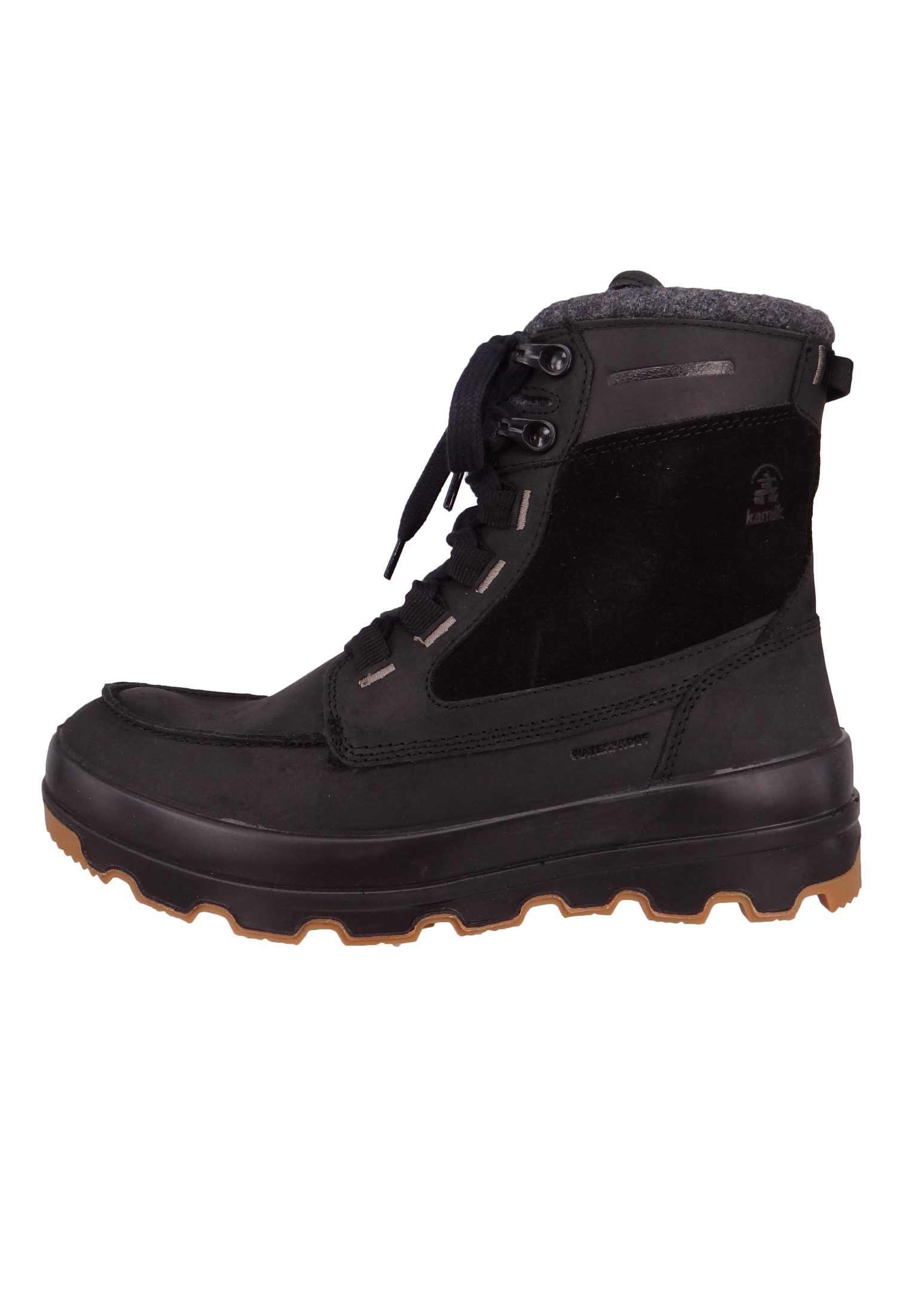 Kamik WK0770 BLK Black Stiefel