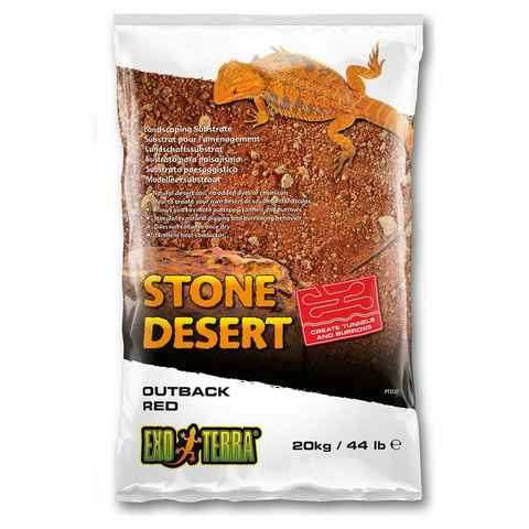 Exo Terra Terrarien-Substrat Outback Red Stone Desert 20 kg
