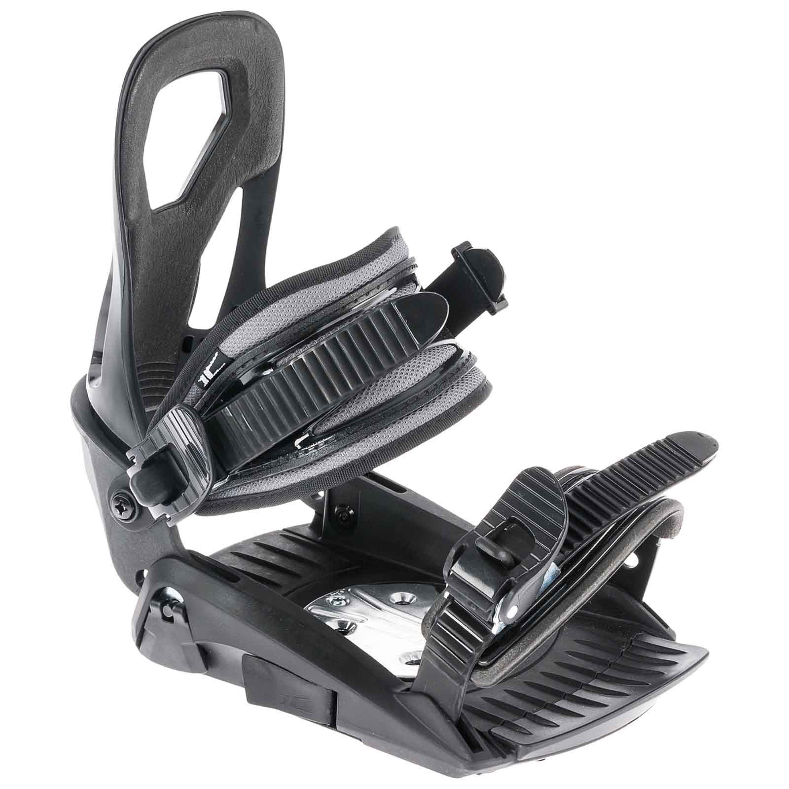 F2 Snowboardbindung F2 Snowboard Softbindung Interchanger Binding M/L/XL Schwarz 2024